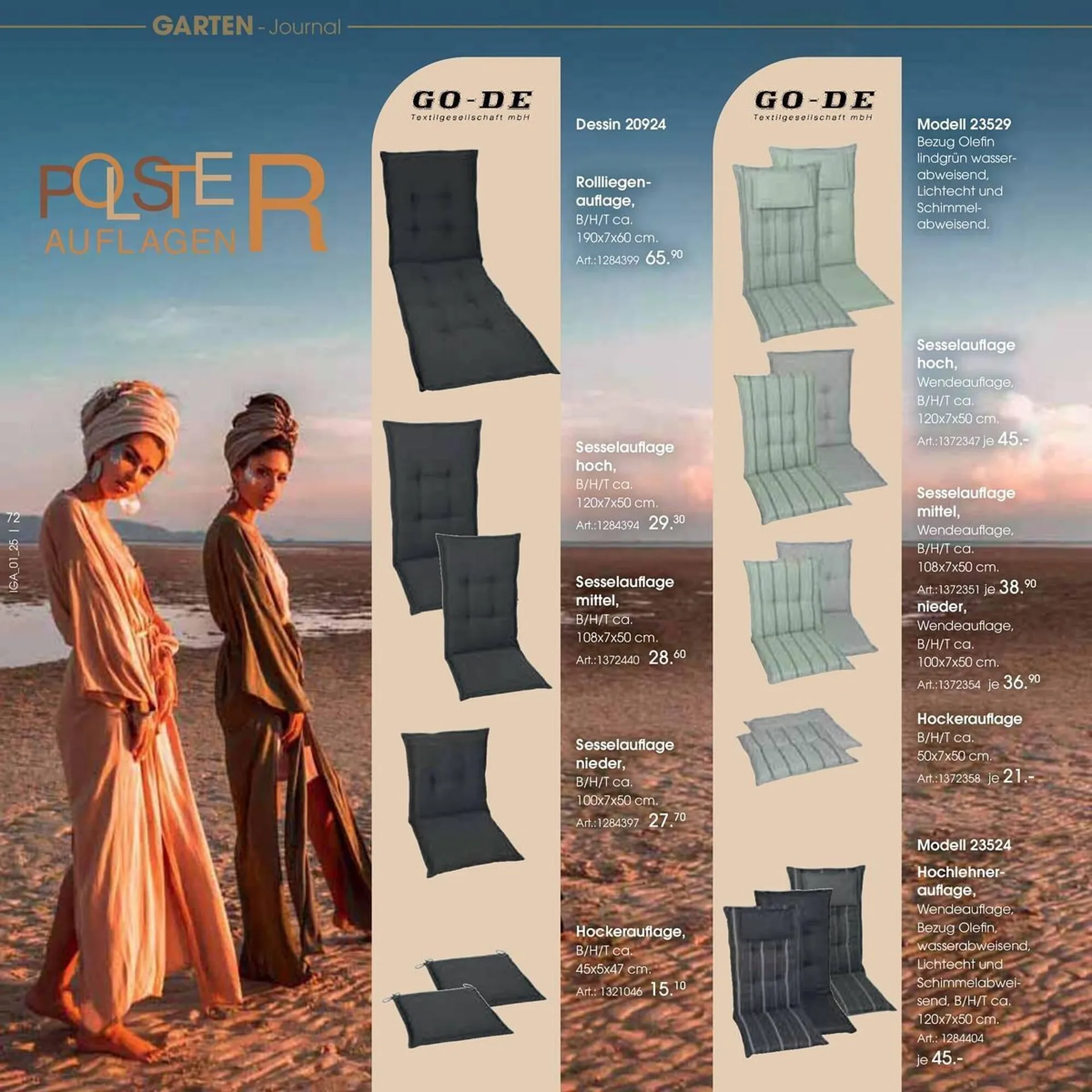 Zurbrüggen Prospekt von 14. Mai bis 31. August 2025 - Prospekt seite 72