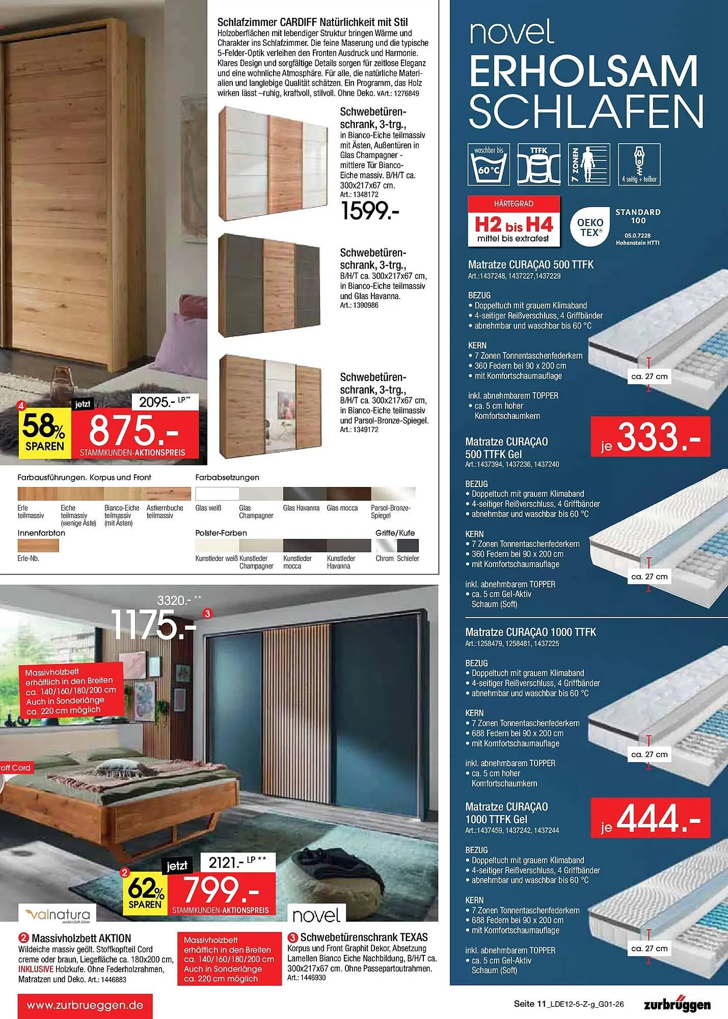 Zurbrüggen Prospekt von 26. Dezember bis 10. Januar 2026 - Prospekt seite 11