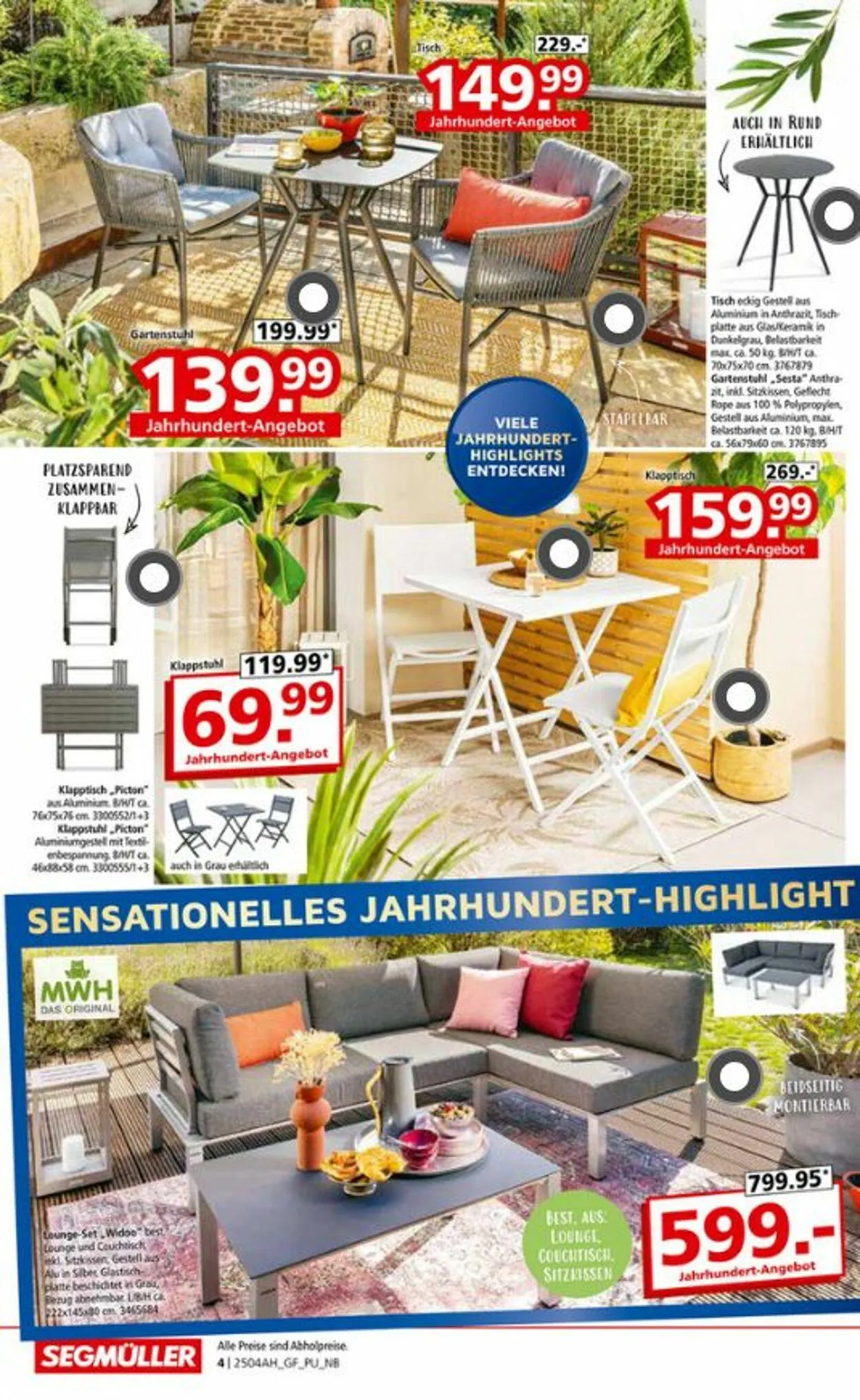 SEGMÜLLER von 5. April bis 26. April 2025 - Prospekt seite 4