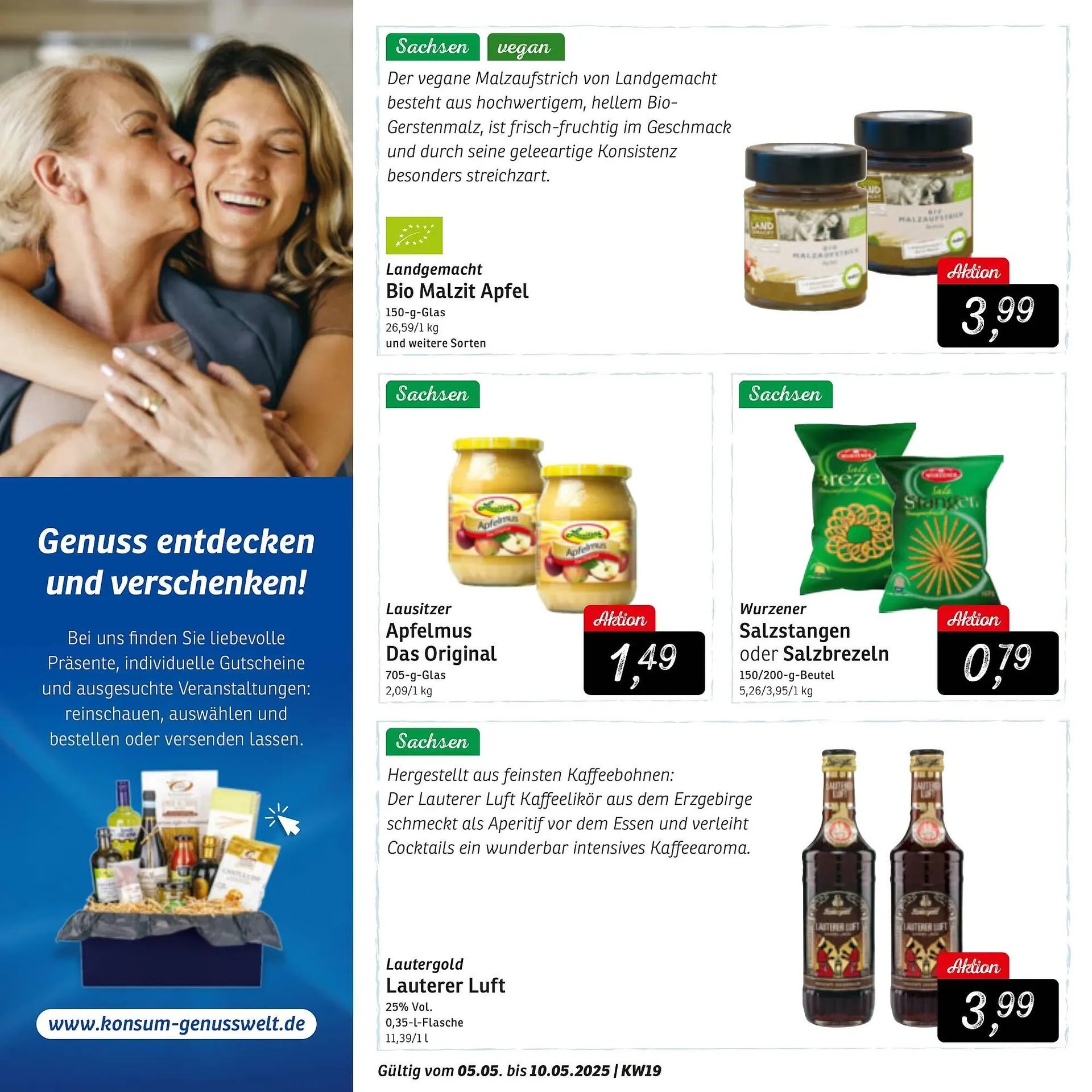 KONSUM Prospekt von 5. Mai bis 10. Mai 2025 - Prospekt seite 2