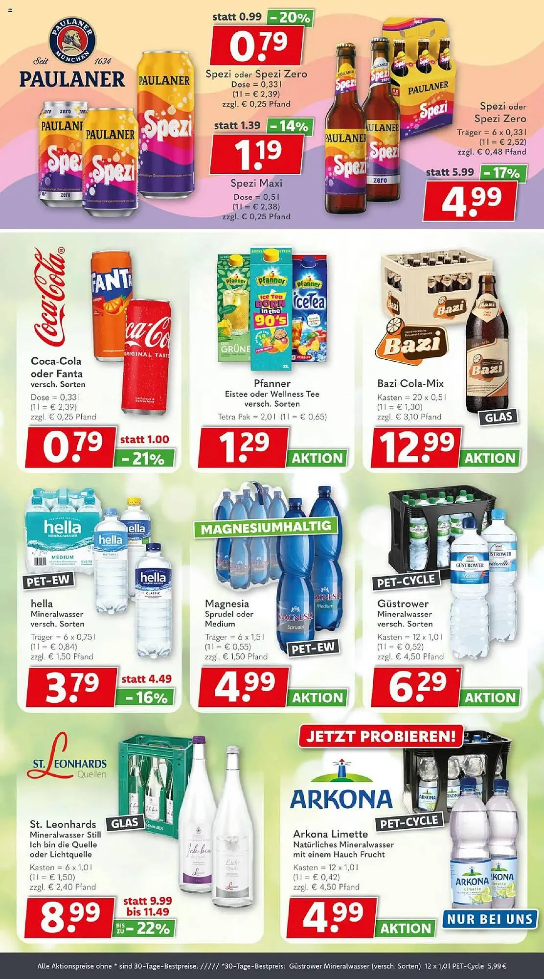 Getränkeland Prospekt von 21. Juli bis 2. August 2025 - Prospekt seite 5