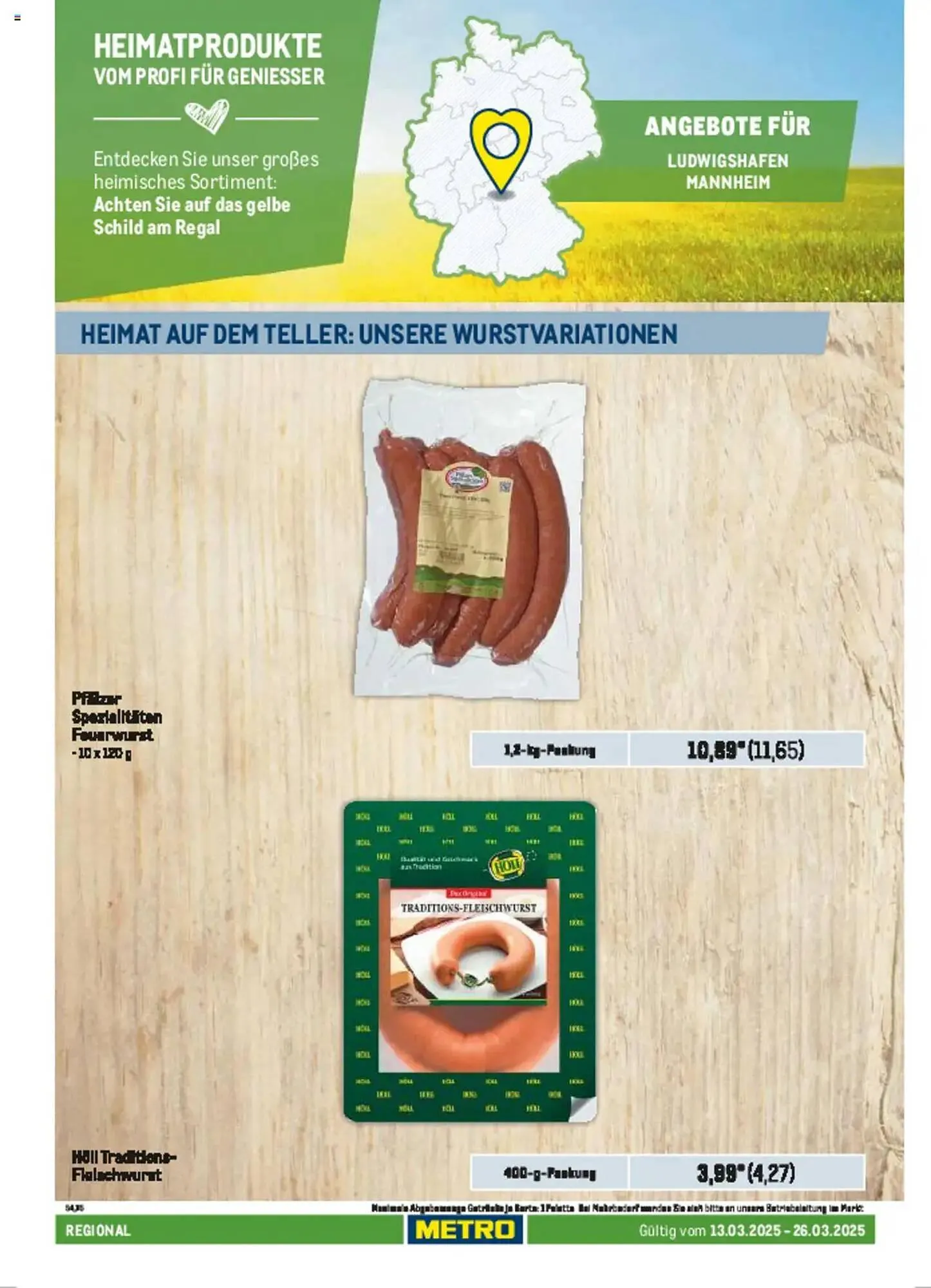 METRO Prospekt von 13. März bis 26. März 2025 - Prospekt seite 94