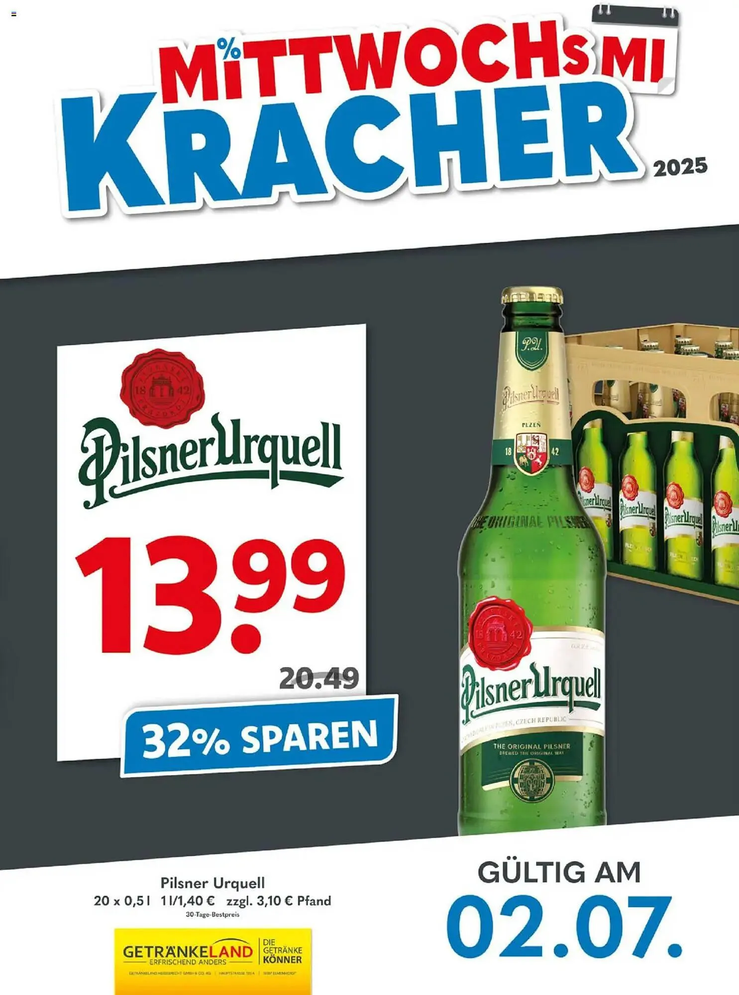 Getränkeland Prospekt von 23. Juni bis 30. Juni 2025 - Prospekt seite 6