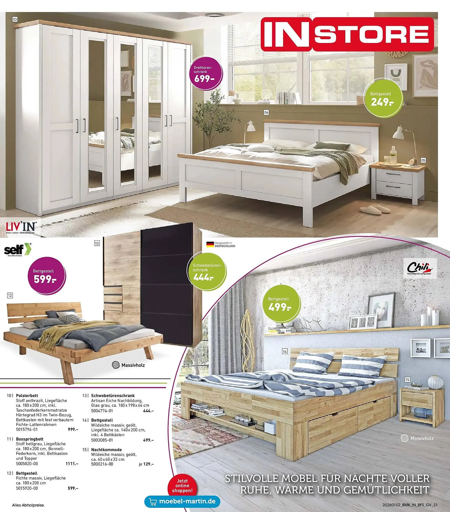 Möbel Martin Prospekt von 1. Januar bis 31. Januar 2026 - Prospekt seite 22