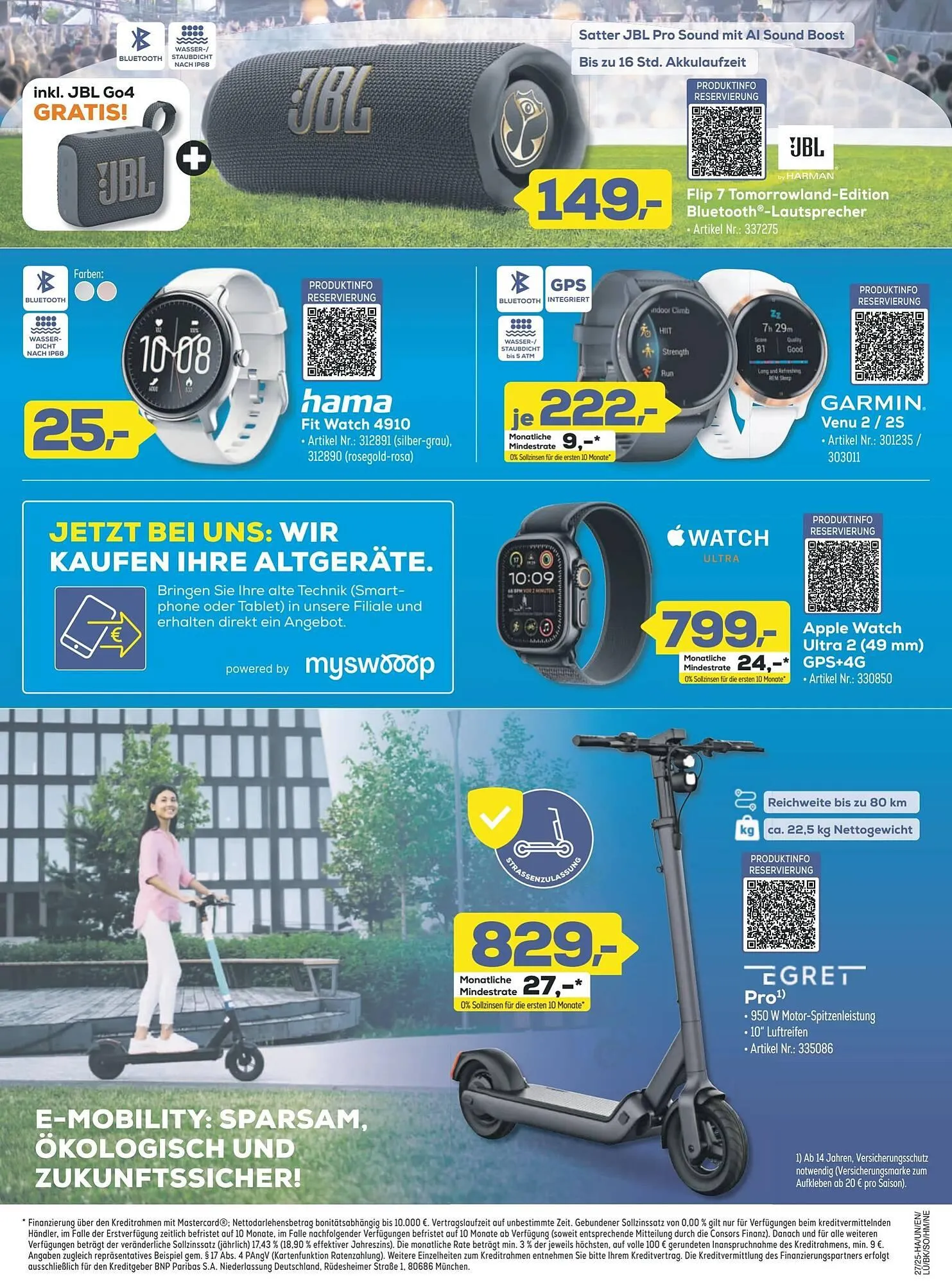 Euronics Berlet Prospekt von 28. Juni bis 12. Juli 2025 - Prospekt seite 16