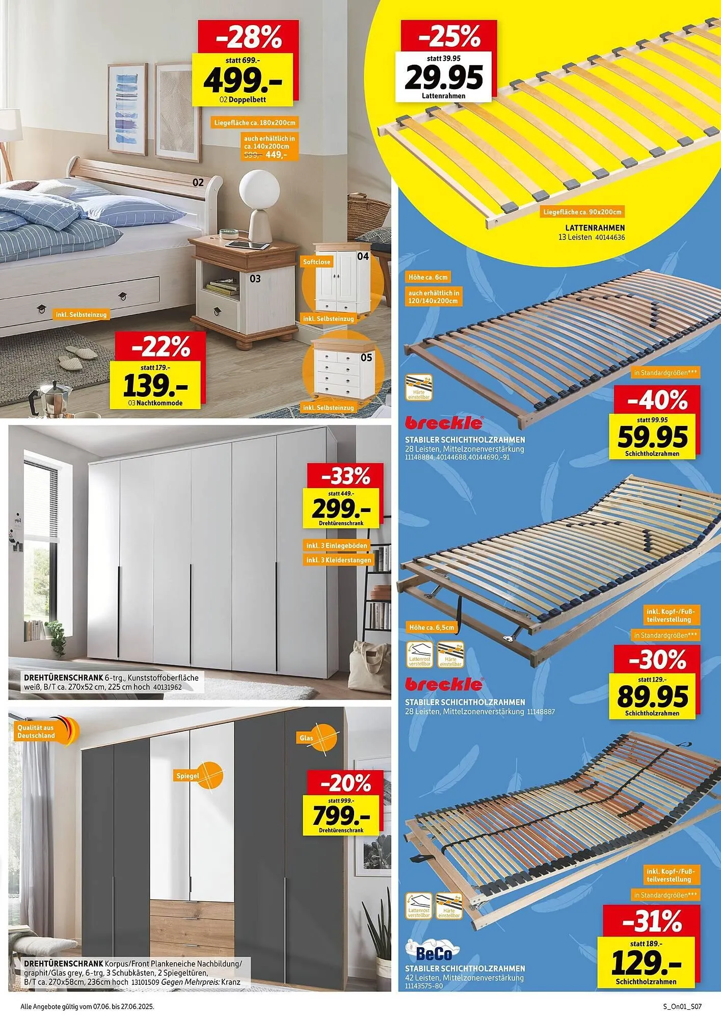 SCONTO Prospekt von 7. Juni bis 27. Juni 2025 - Prospekt seite 7