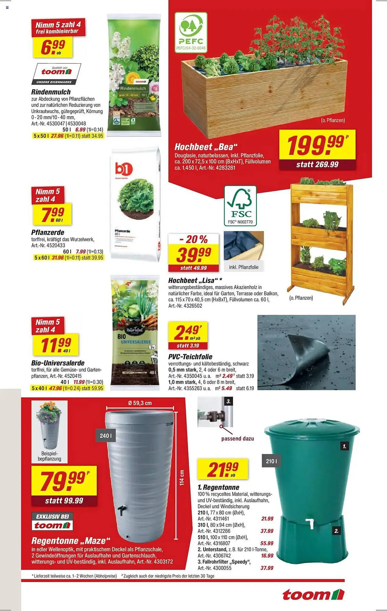 toom Baumarkt Prospekt von 14. Juni bis 20. Juni 2025 - Prospekt seite 5