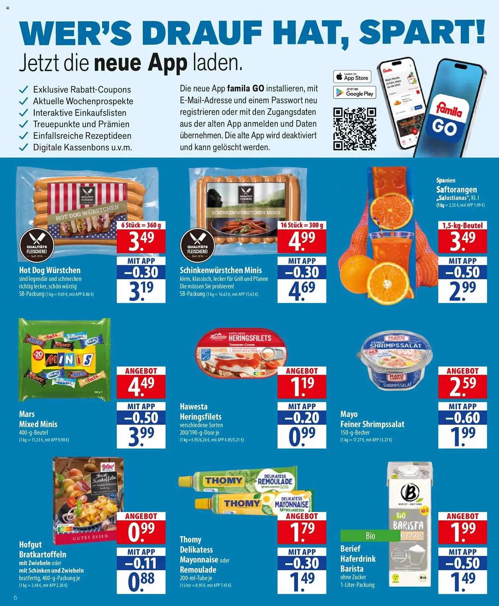 Famila Nord Ost Prospekt von 16. Februar bis 21. Februar 2026 - Prospekt seite 6