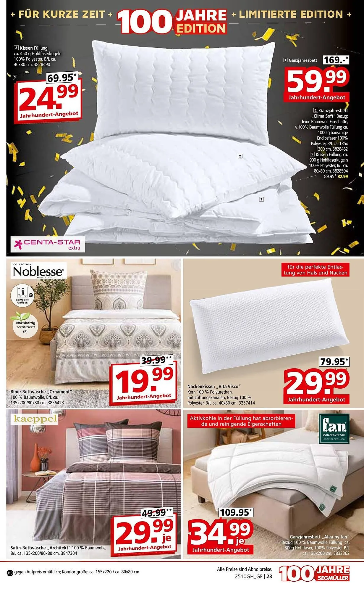 Segmüller Prospekt von 11. Oktober bis 1. November 2025 - Prospekt seite 39