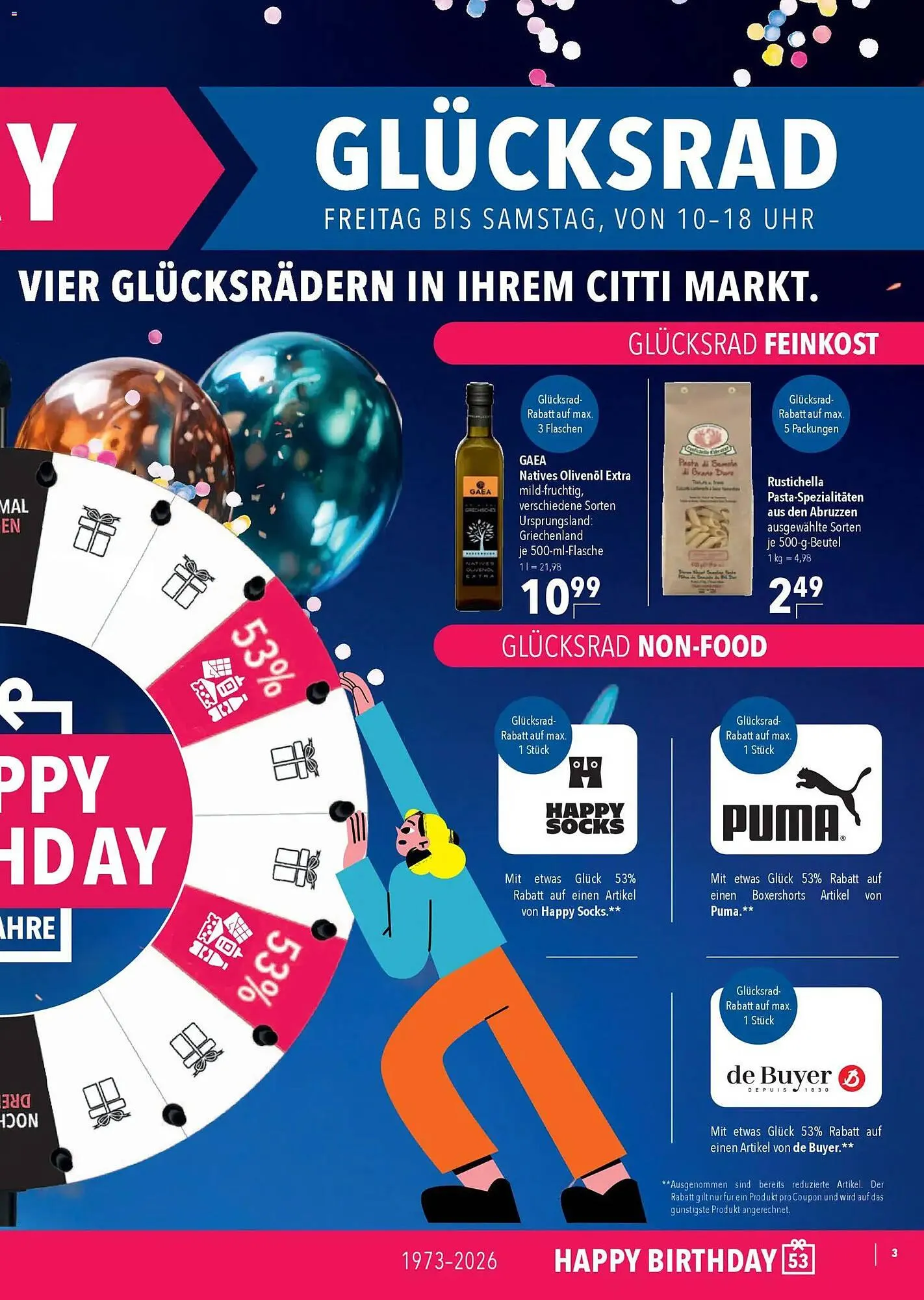 CITTI Markt Prospekt von 18. März bis 24. März 2026 - Prospekt seite 3