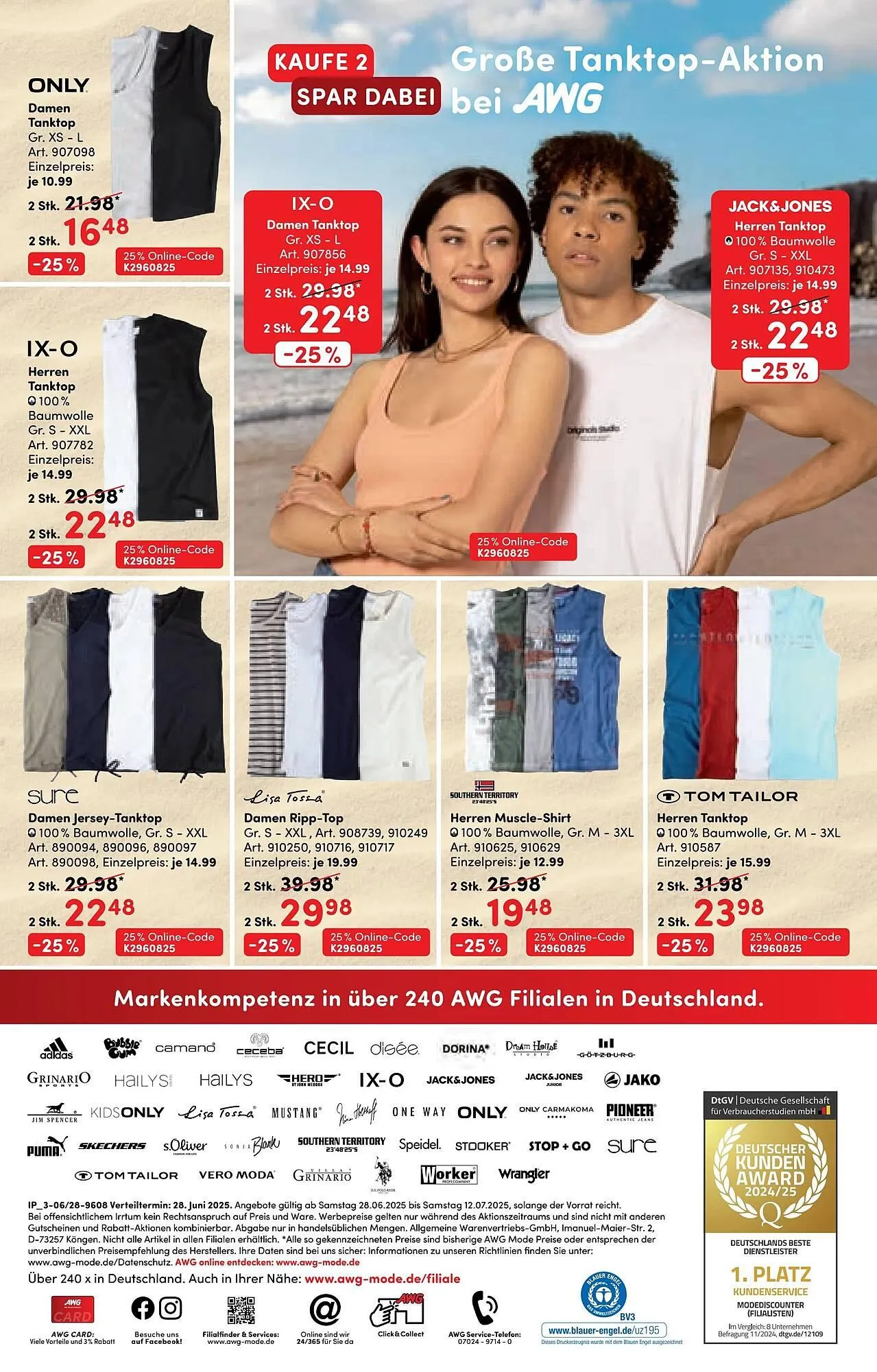 AWG Mode Prospekt von 28. Juni bis 13. Juli 2025 - Prospekt seite 16