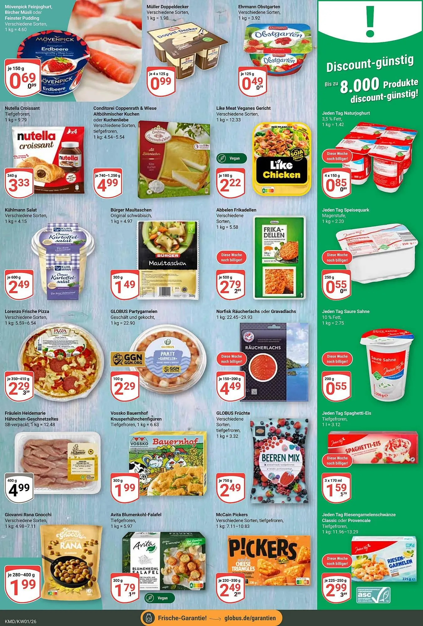 Globus Prospekt von 29. Dezember bis 3. Januar 2026 - Prospekt seite 14