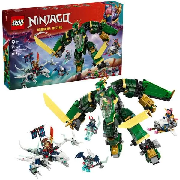 71845 Ninjago Lloyds Jet-Mech, Konstruktionsspielzeug
