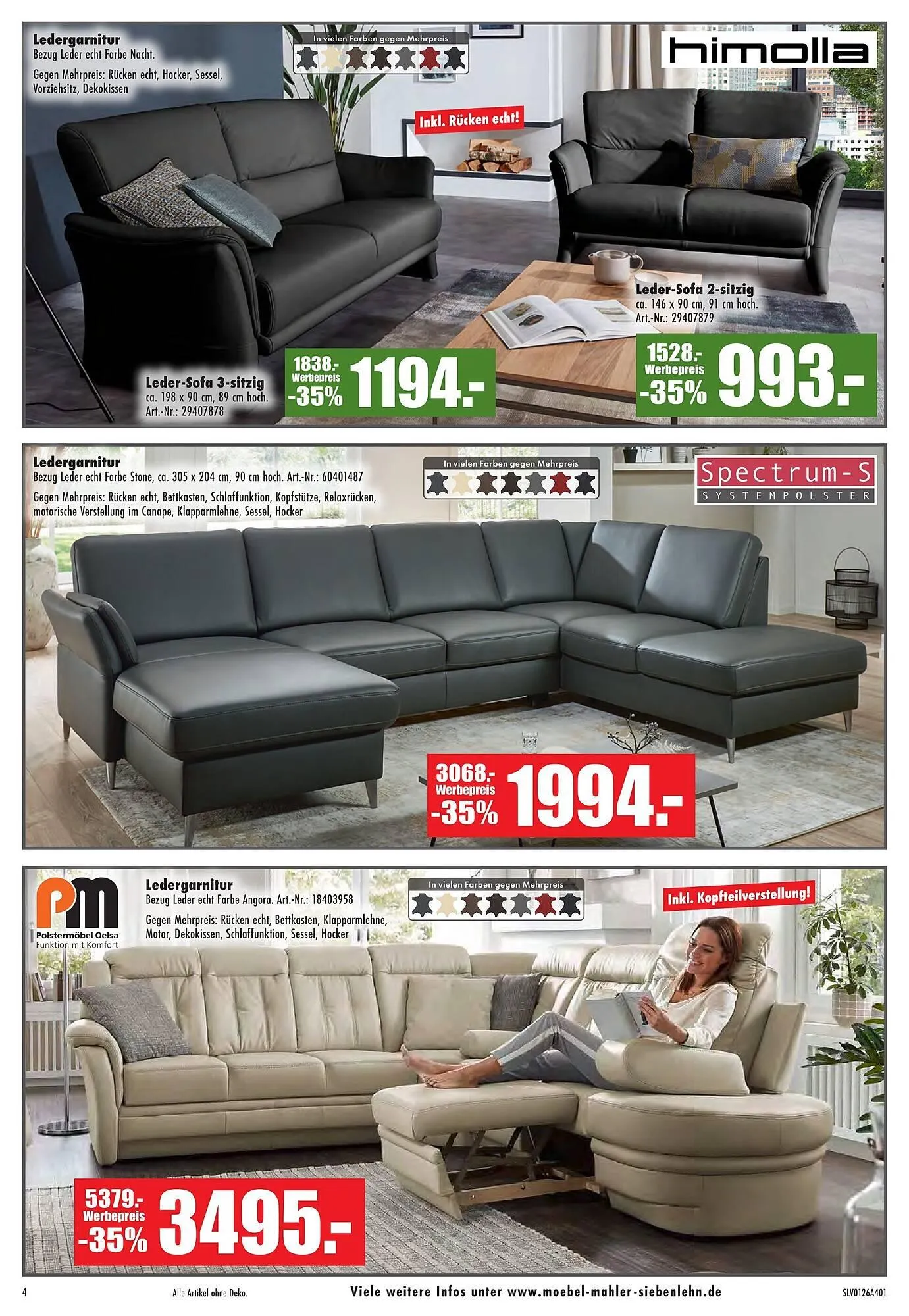 Möbel Mahler Katalog von 21. Januar bis 3. Februar 2026 - Prospekt seite 4