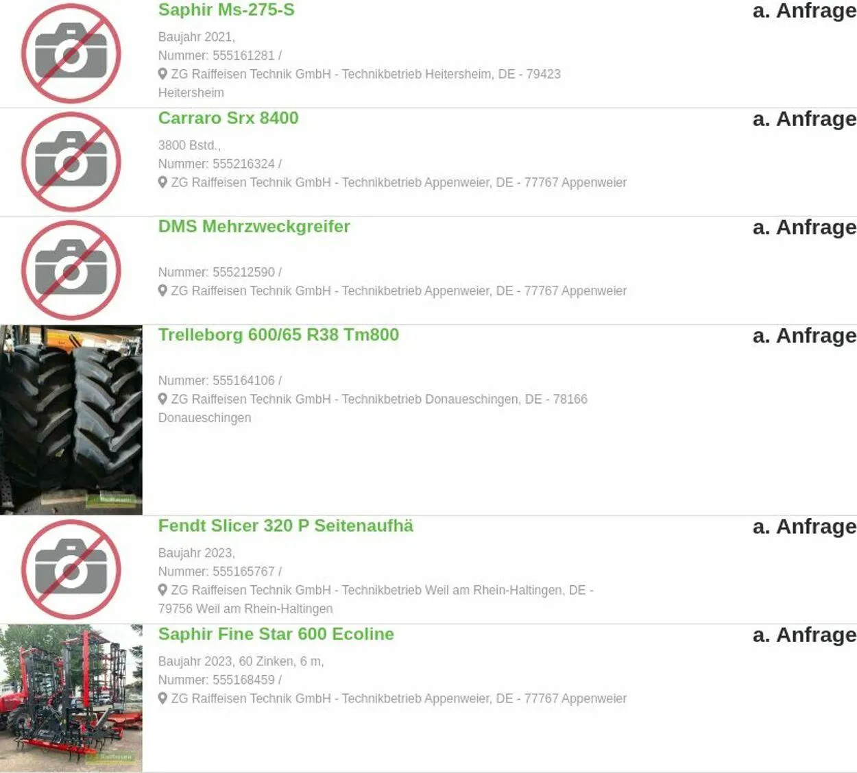 ZG Raiffeisen Aktueller Prospekt von 7. April bis 16. April 2025 - Prospekt seite 76