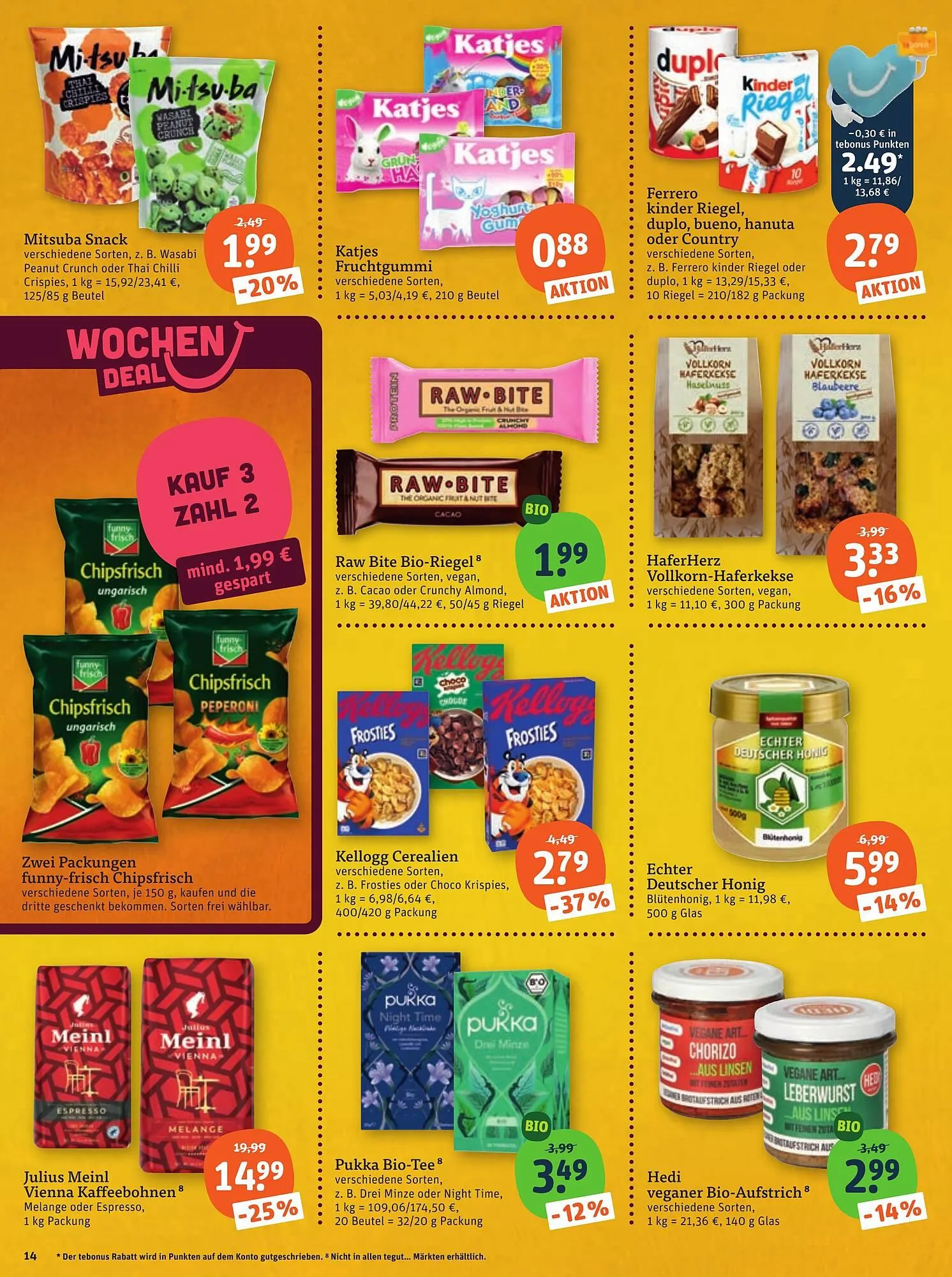 Tegut Prospekt von 17. April bis 18. April 2026 - Prospekt seite 16