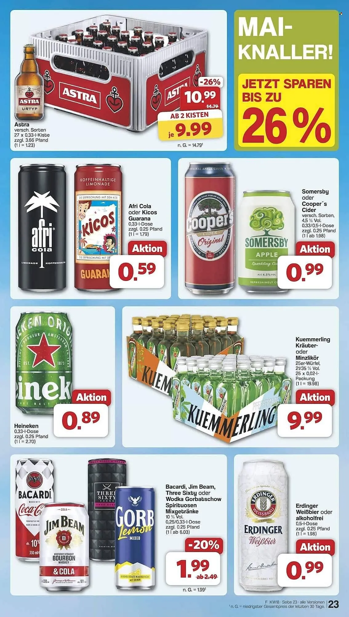 Famila Nord Ost Prospekt von 28. April bis 3. Mai 2025 - Prospekt seite 25