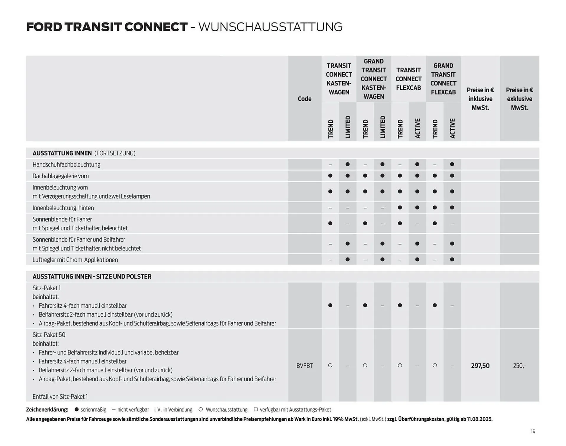 Ford Prospekt von 15. Oktober bis 29. Oktober 2025 - Prospekt seite 19