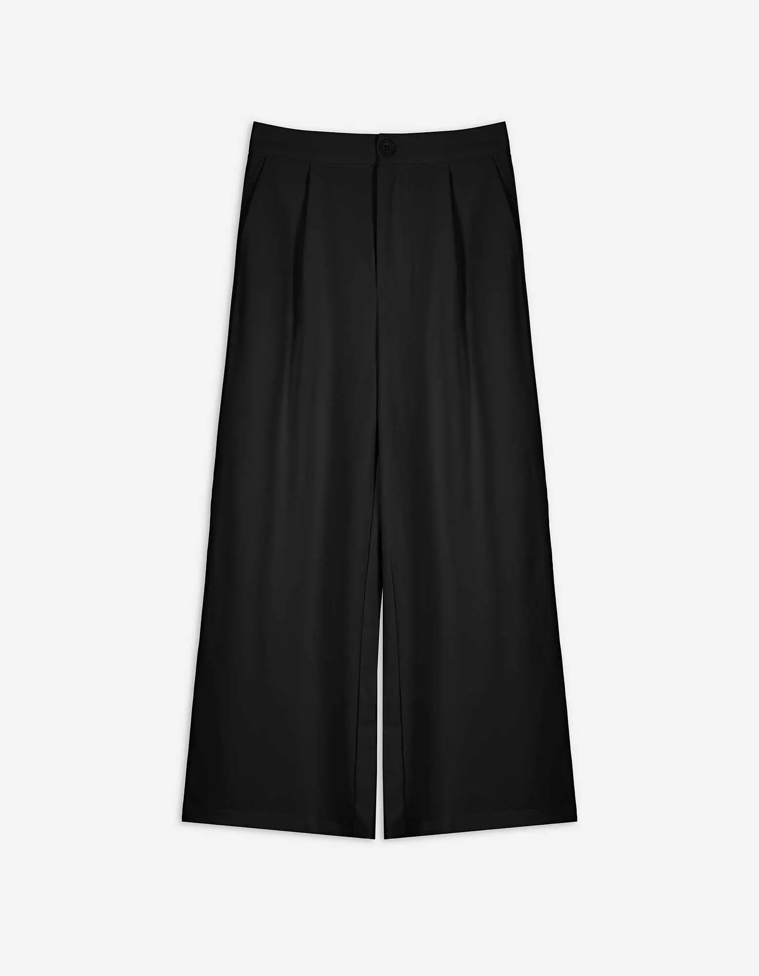 Culotte - Viskose-Mix - schwarz
