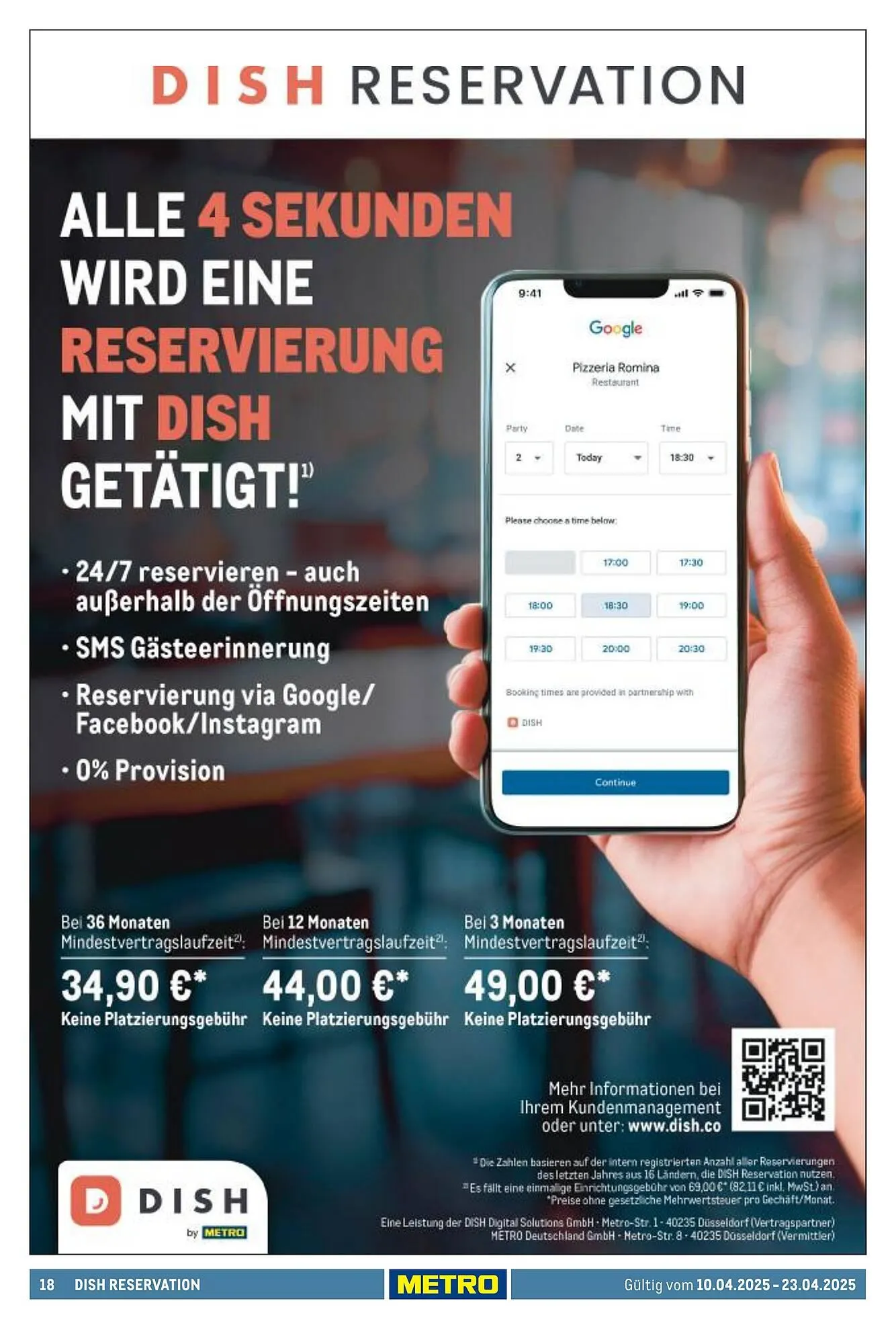 METRO Prospekt von 10. April bis 23. April 2025 - Prospekt seite 18