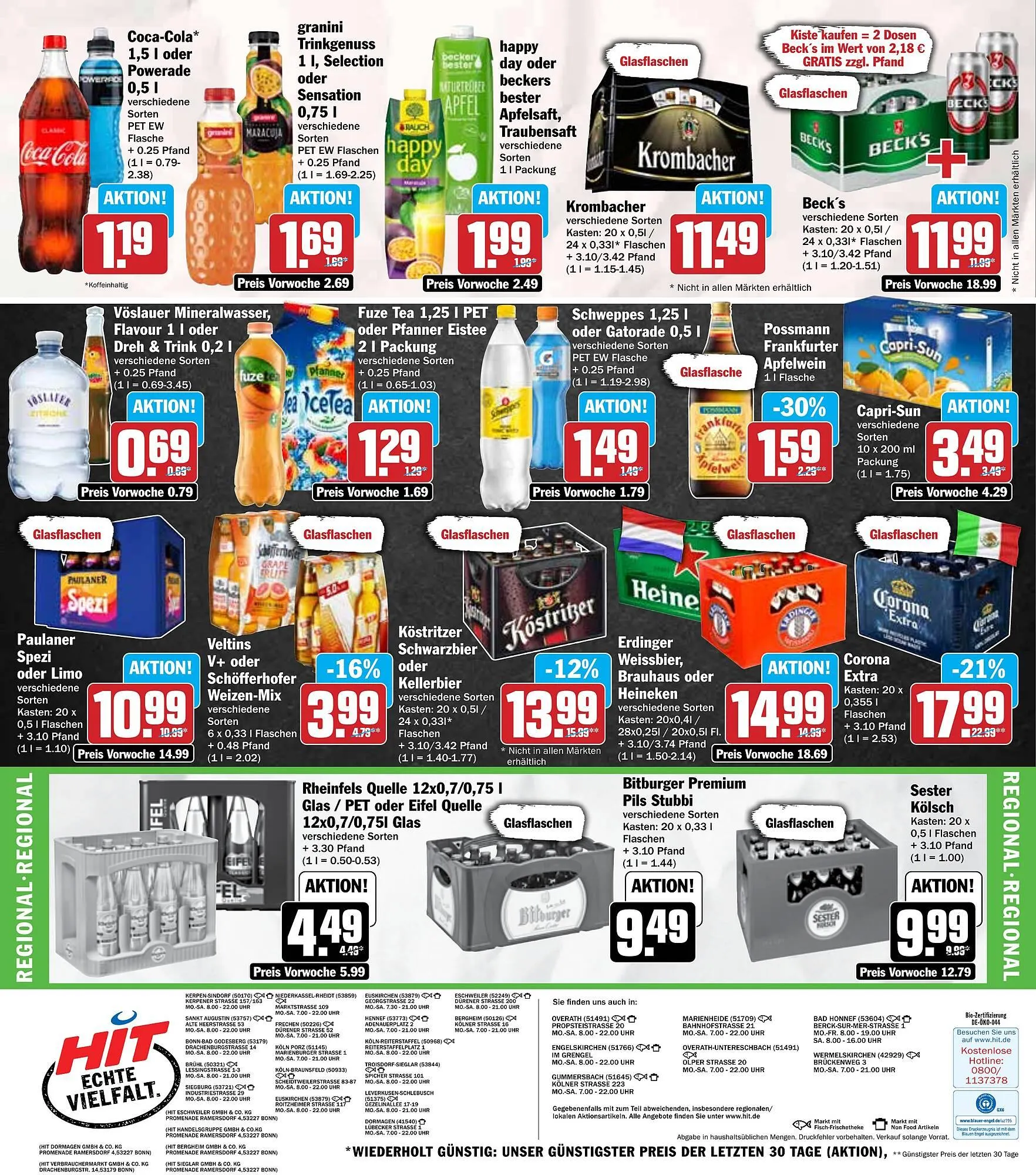 Hit Prospekt von 21. Juli bis 26. Juli 2025 - Prospekt seite 18
