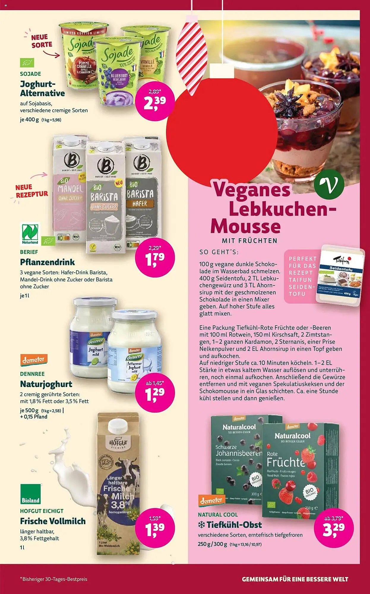 Biomarkt Prospekt von 19. November bis 2. Dezember 2025 - Prospekt seite 3