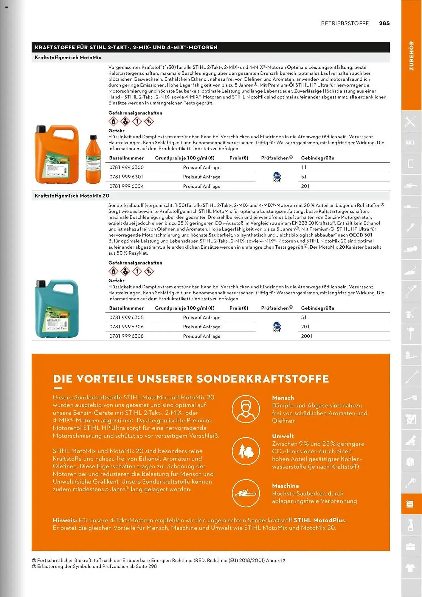 STIHL Prospekt von 1. Januar bis 31. Dezember 2026 - Prospekt seite 285