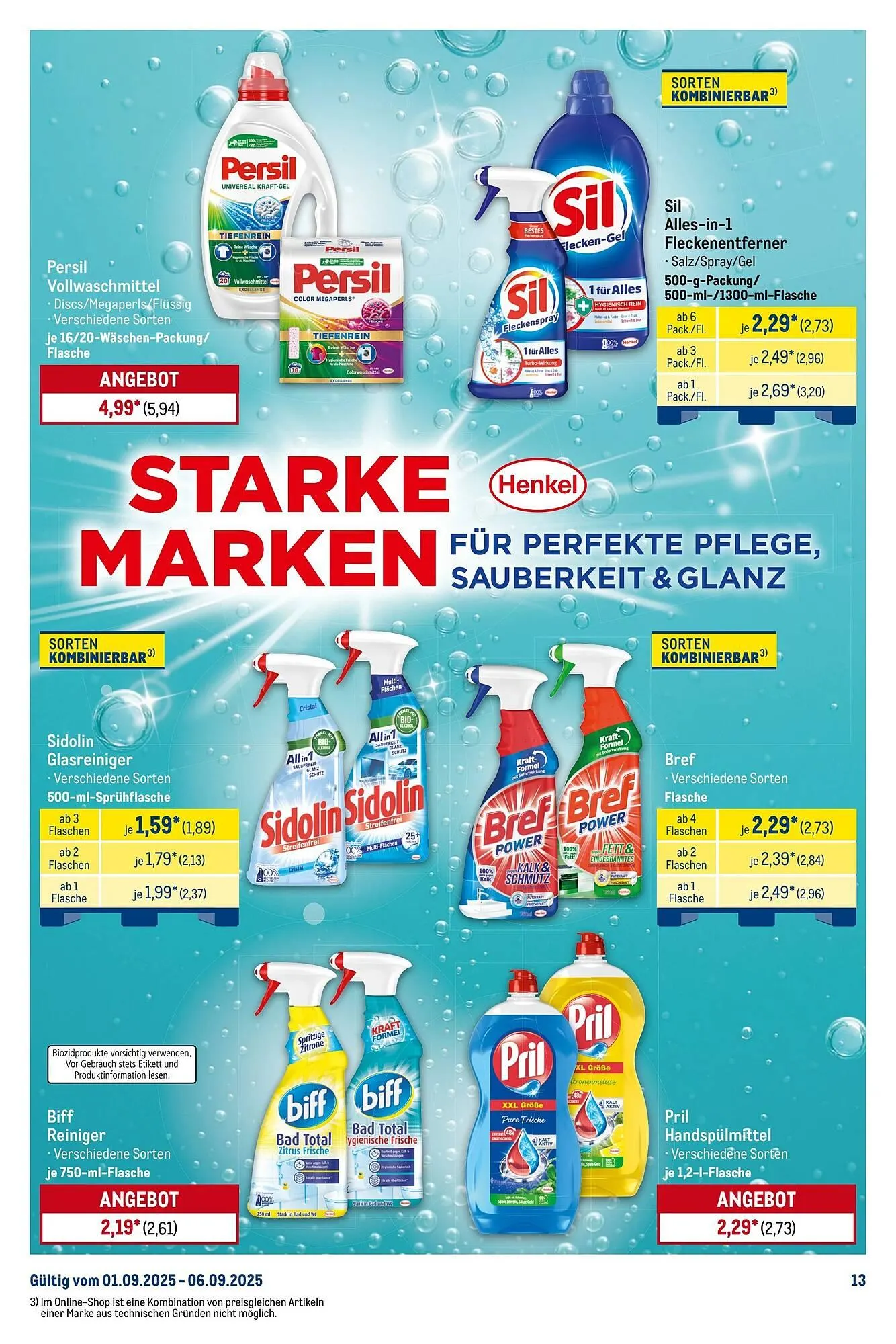 METRO Prospekt von 1. September bis 6. September 2025 - Prospekt seite 13