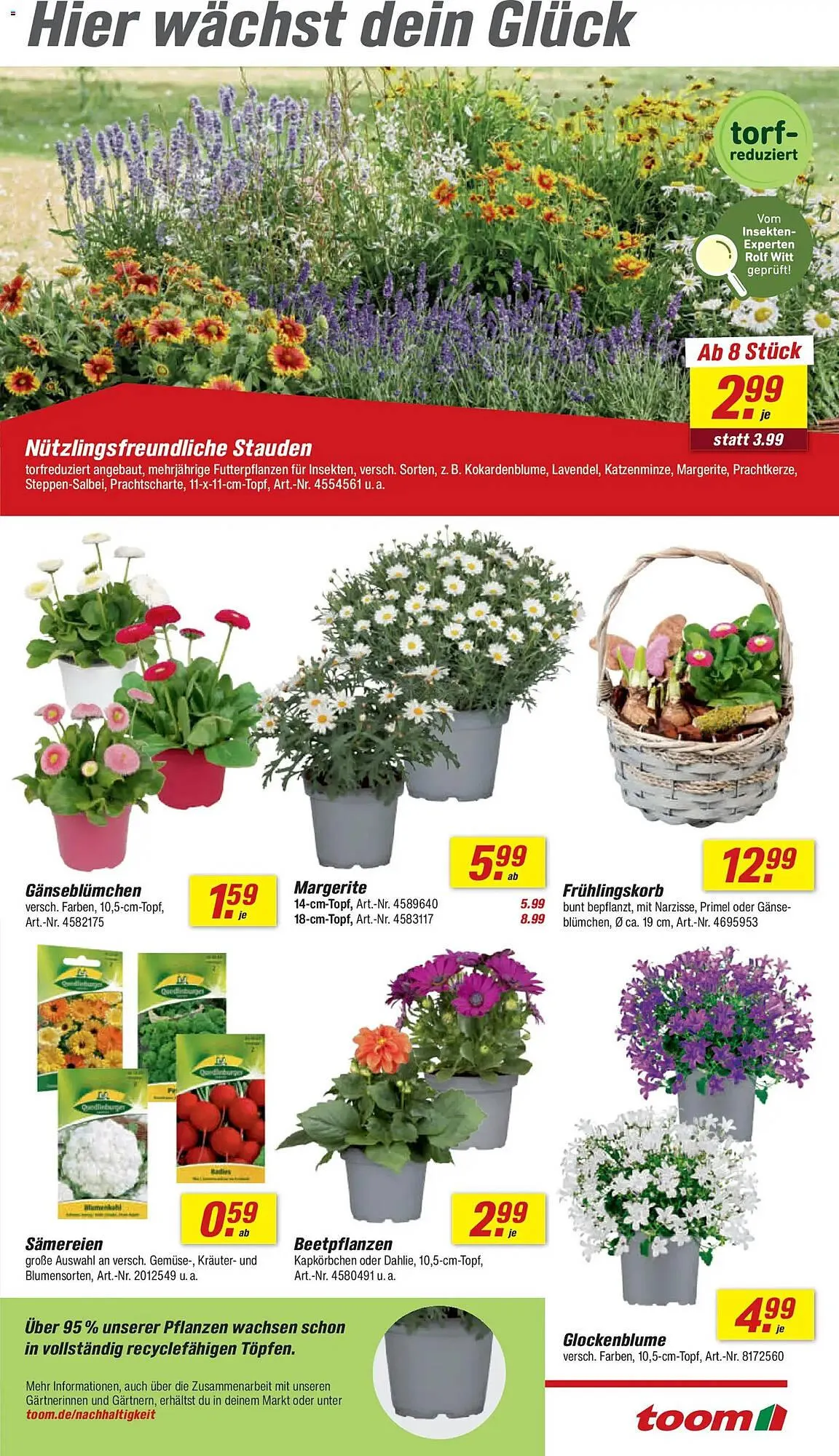 Toom Baumarkt Prospekt von 21. März bis 27. März 2026 - Prospekt seite 3