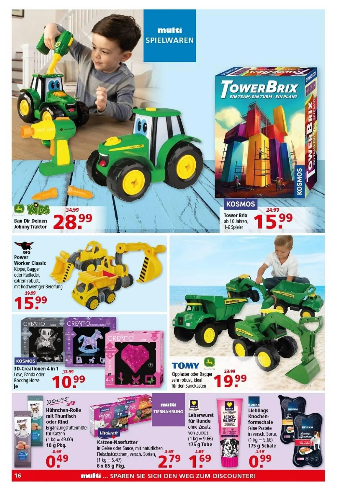 Multi Markt Prospekt von 28. Juli bis 2. August 2025 - Prospekt seite 16