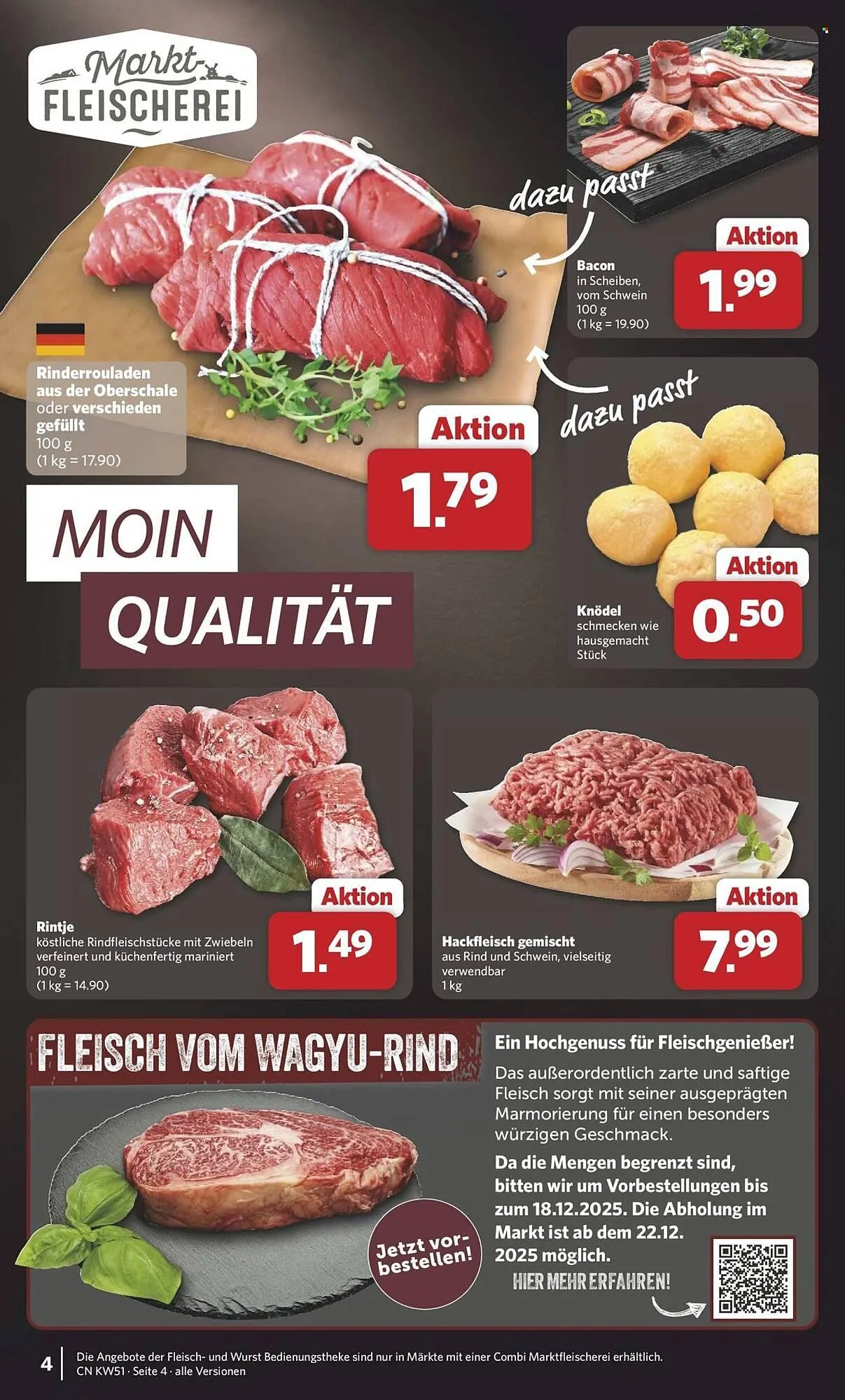 Combi Prospekt von 15. Dezember bis 20. Dezember 2025 - Prospekt seite 4