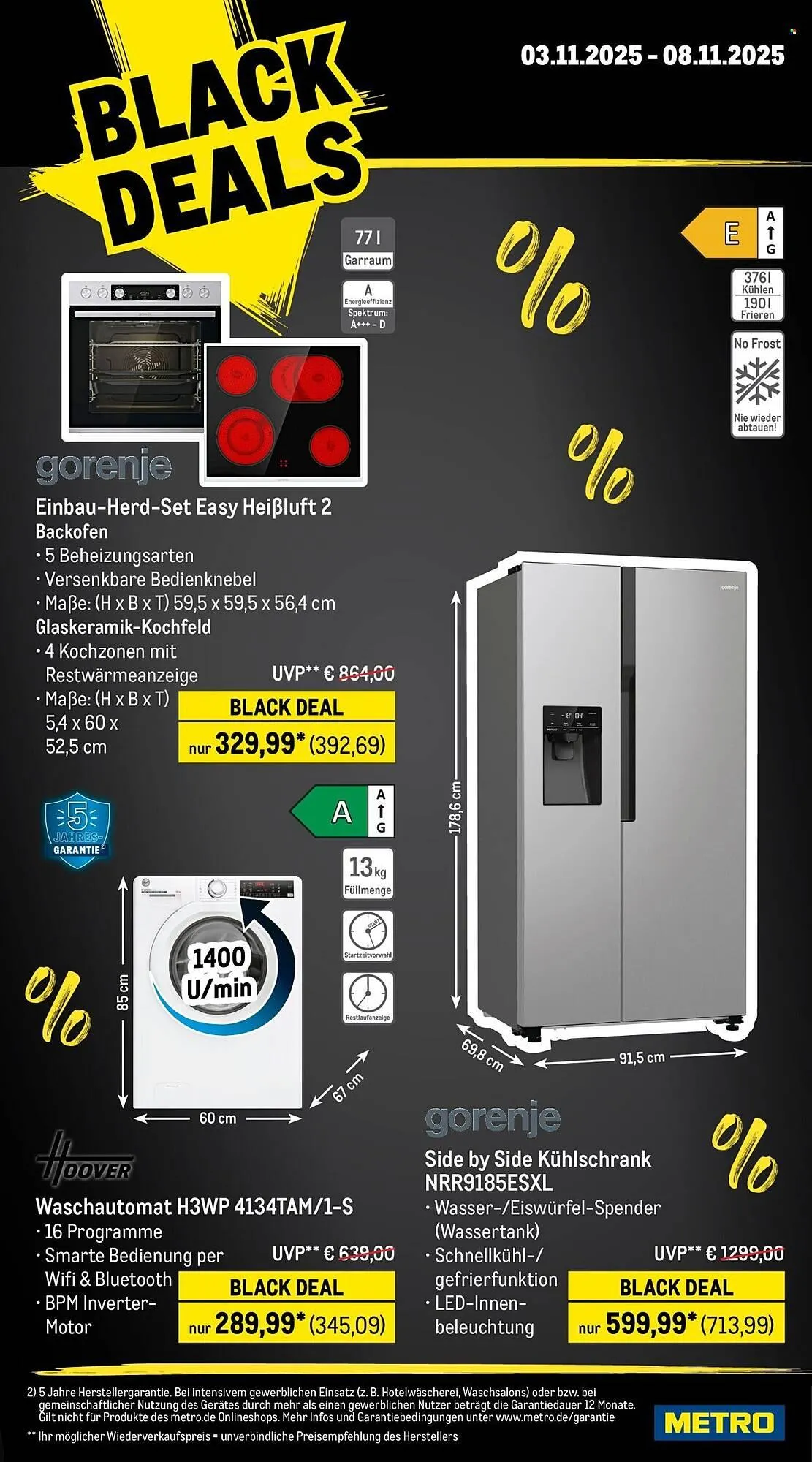 METRO Prospekt von 3. November bis 8. November 2025 - Prospekt seite 20