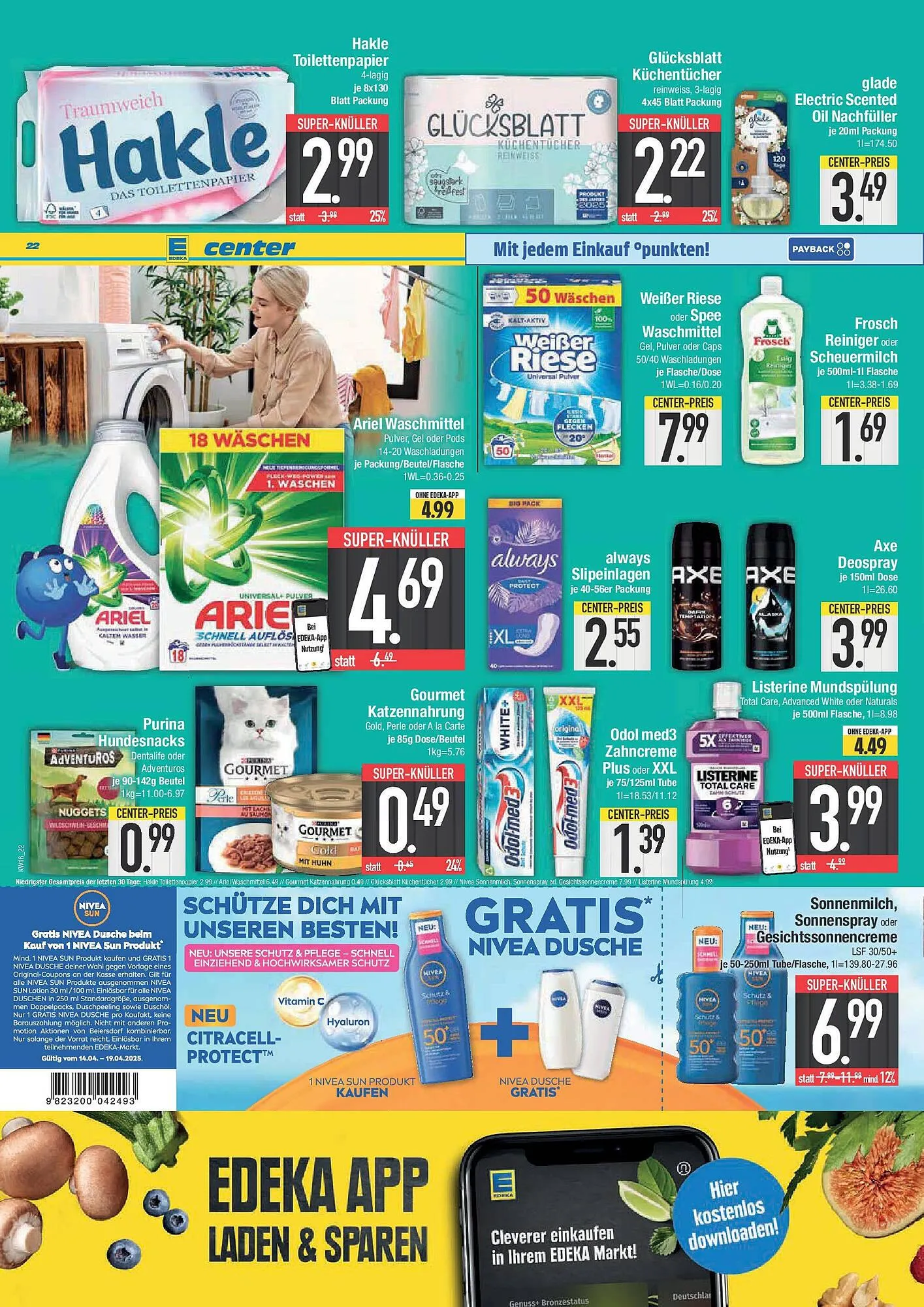 E-Center Prospekt von 13. April bis 19. April 2025 - Prospekt seite 22