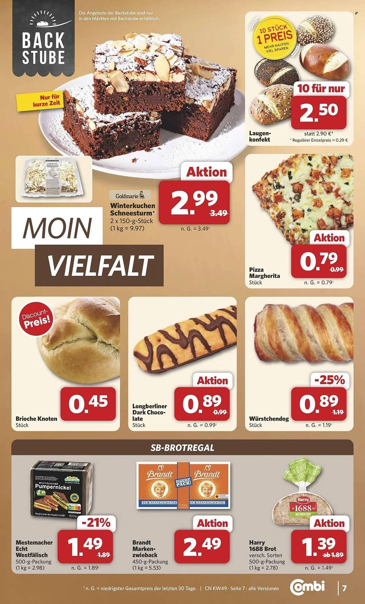 Combi Prospekt von 1. Dezember bis 6. Dezember 2025 - Prospekt seite 7