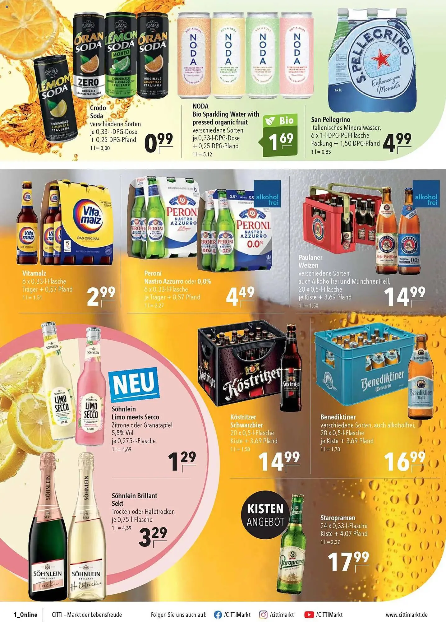 CITTI Markt Prospekt von 11. März bis 17. März 2026 - Prospekt seite 12