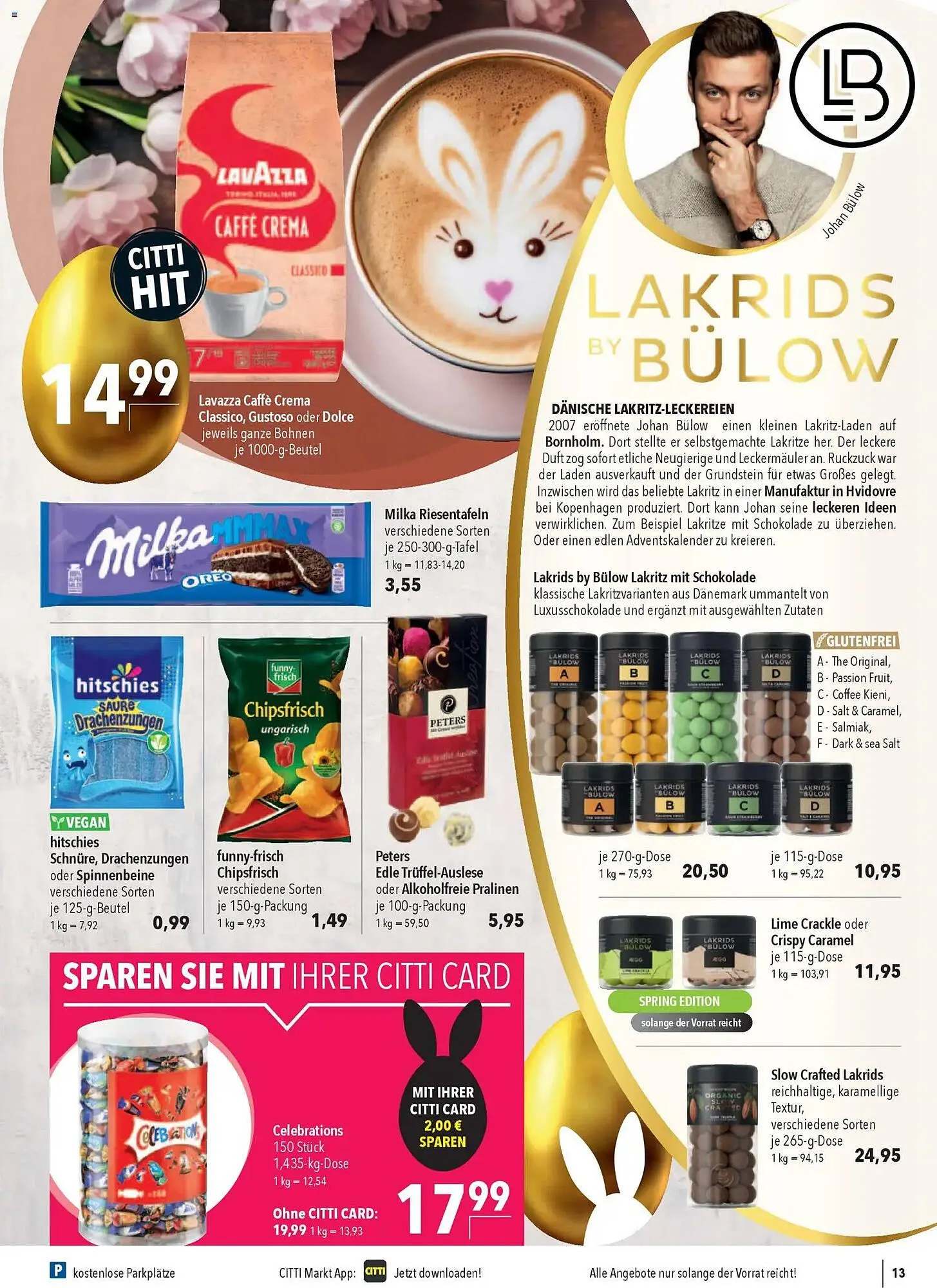 CITTI Markt Prospekt von 1. April bis 7. April 2026 - Prospekt seite 13