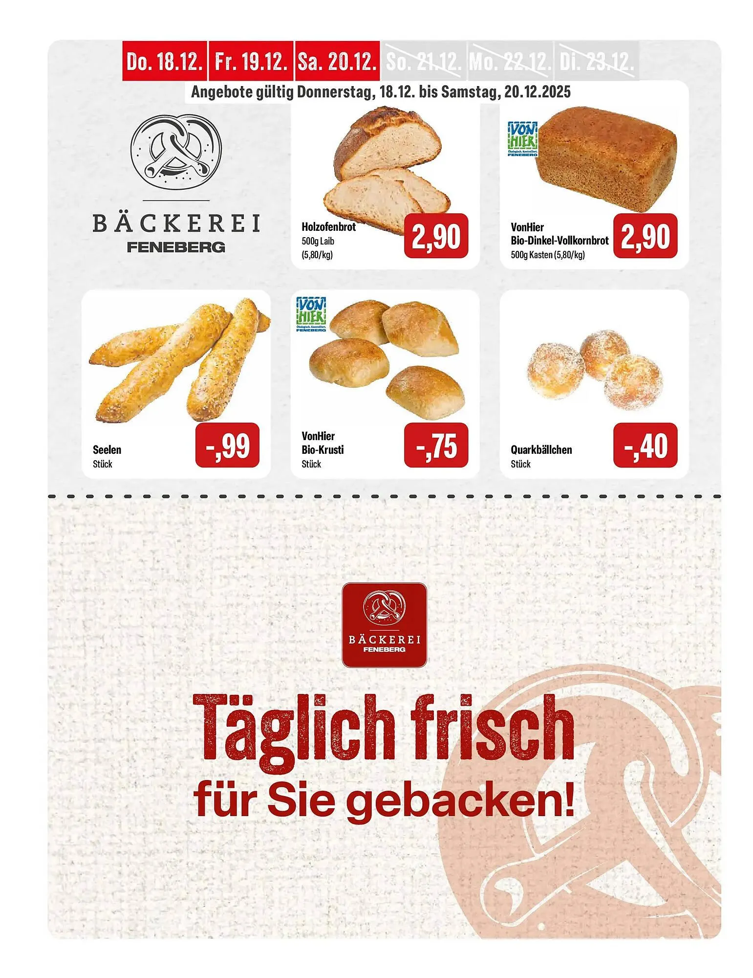 Feneberg Prospekt von 17. Dezember bis 20. Dezember 2025 - Prospekt seite 4