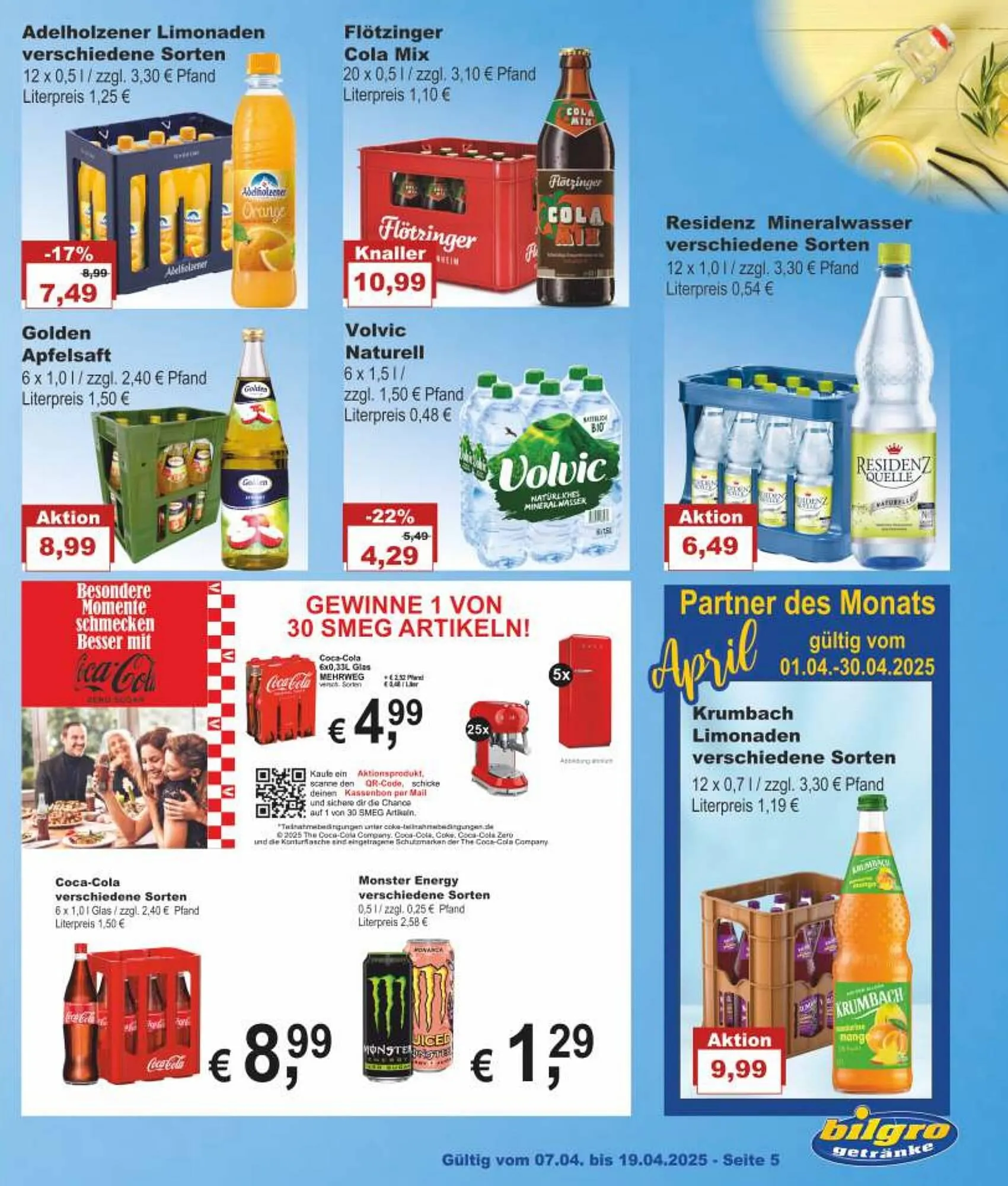 Bilgro Prospekt von 7. April bis 19. April 2025 - Prospekt seite 5