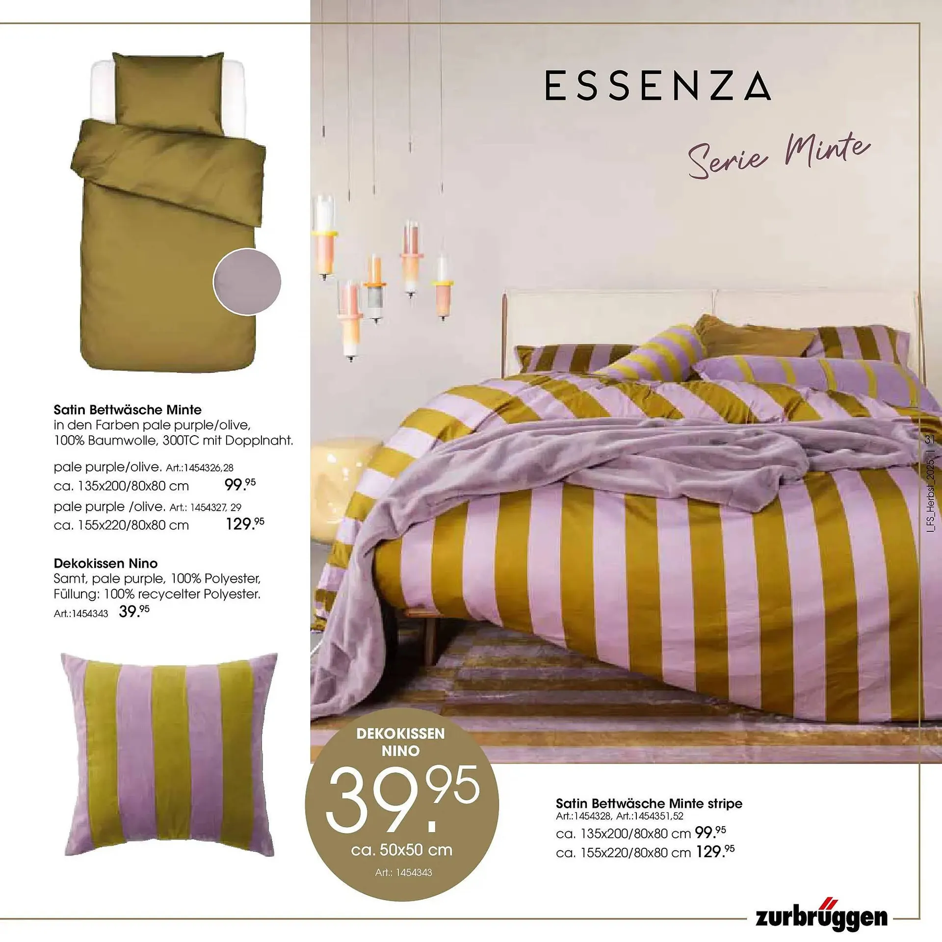 Zurbrüggen Prospekt von 19. Oktober bis 31. Januar 2026 - Prospekt seite 31