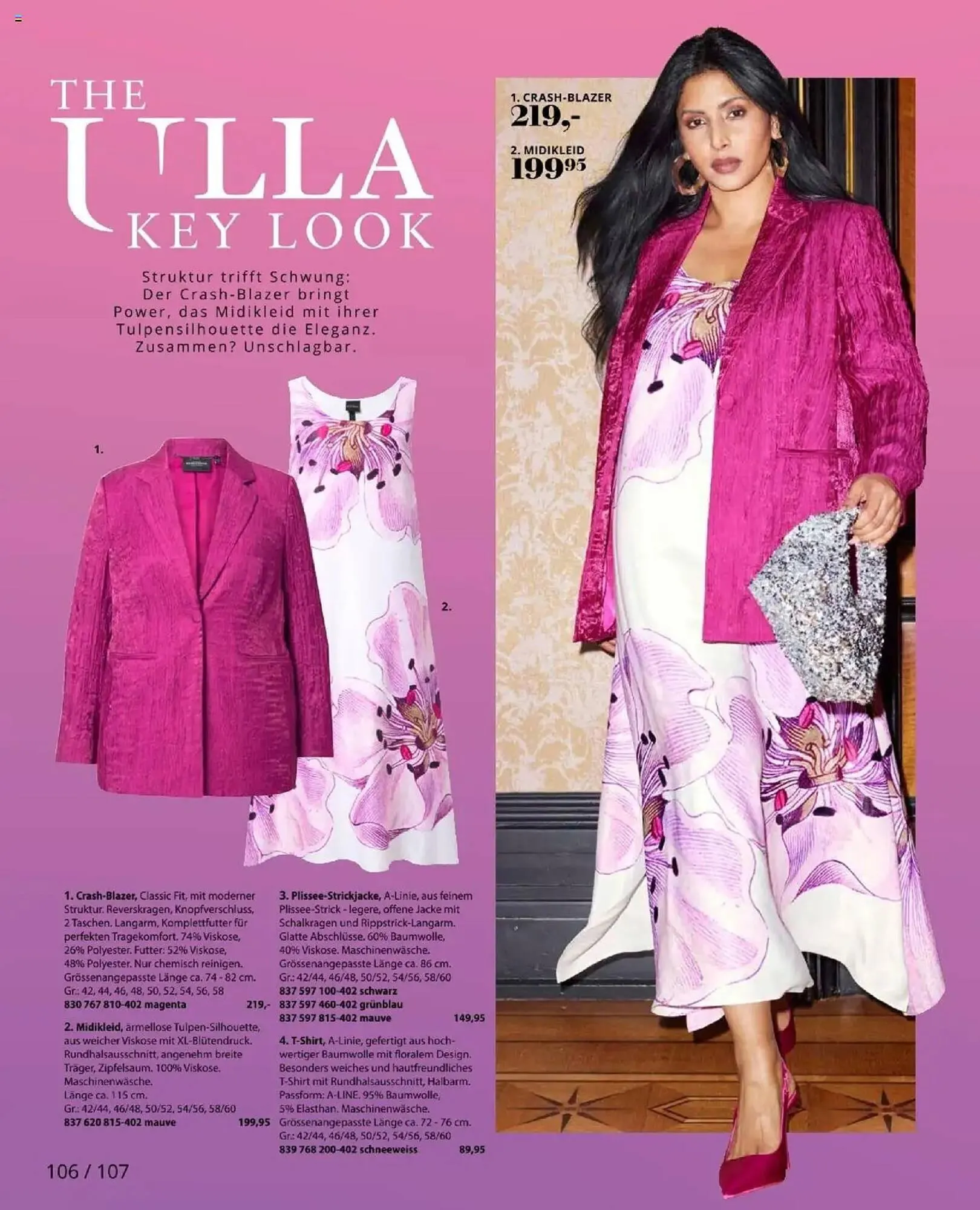 Ulla Popken Prospekt von 1. April bis 30. April 2025 - Prospekt seite 106