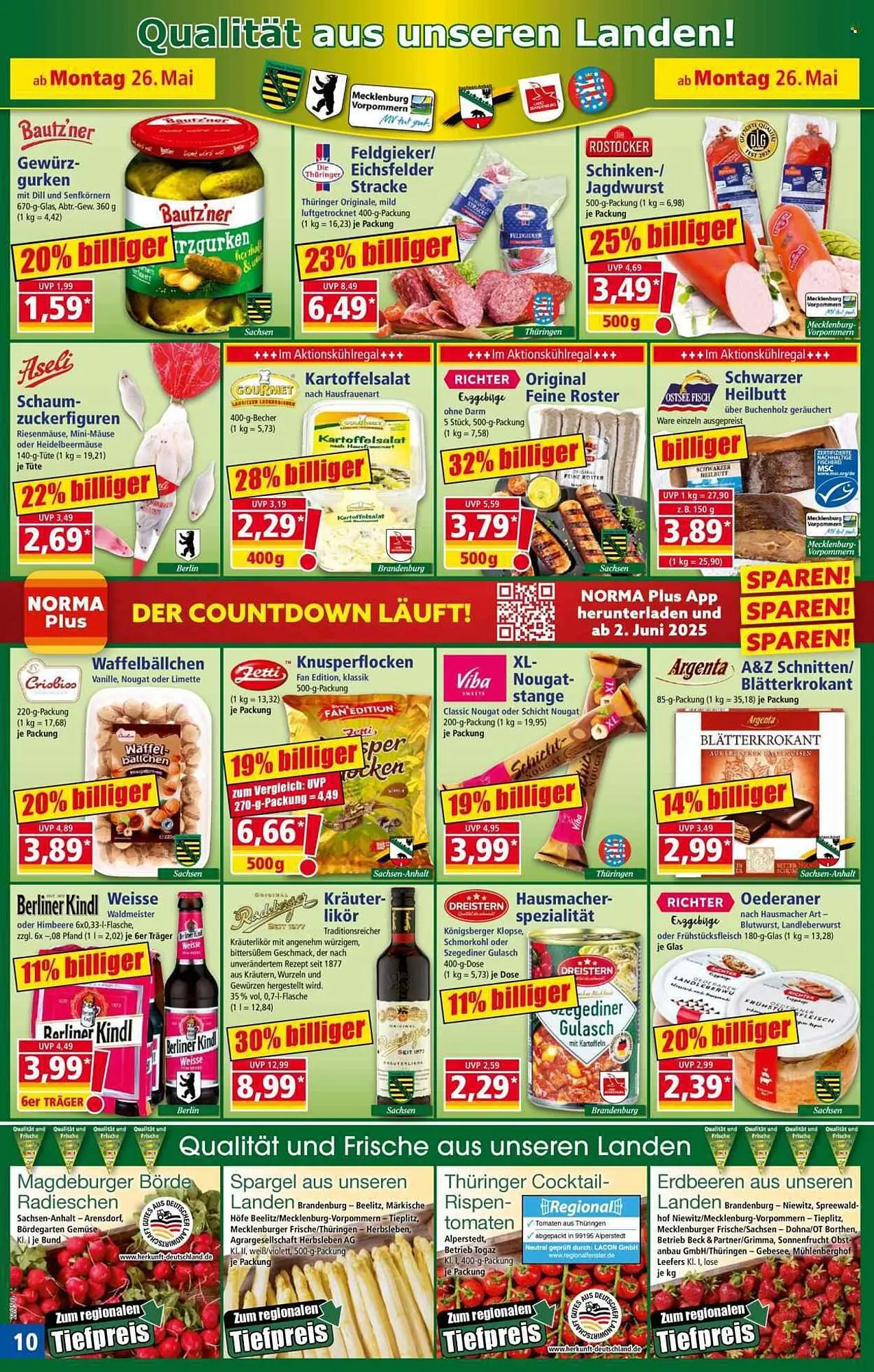 Norma Prospekt von 26. Mai bis 1. Juni 2025 - Prospekt seite 10