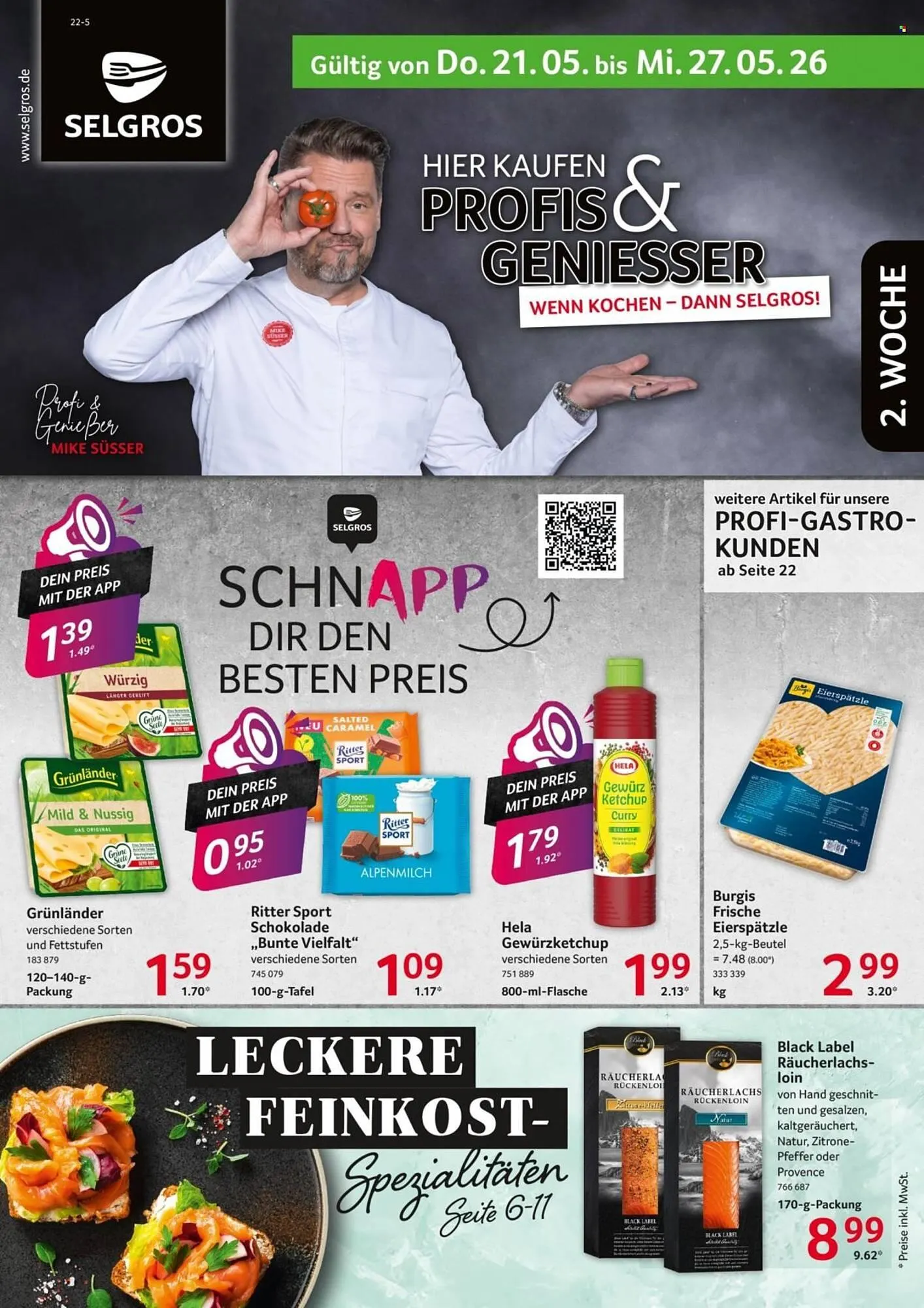 Selgros Prospekt von 21. Mai bis 27. Mai 2026 - Prospekt seite 1