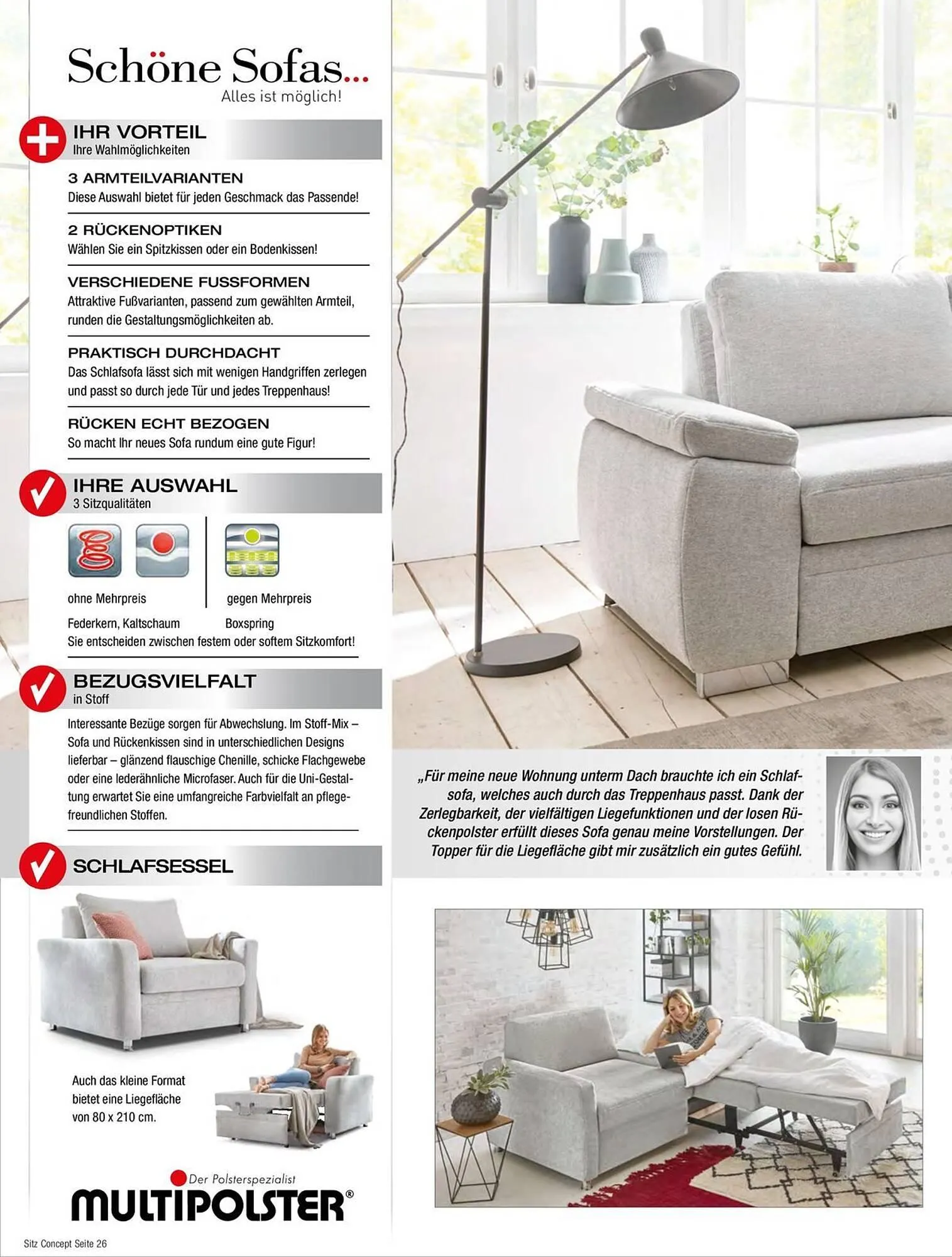Multipolster Prospekt von 25. Juni bis 31. Juli 2025 - Prospekt seite 26