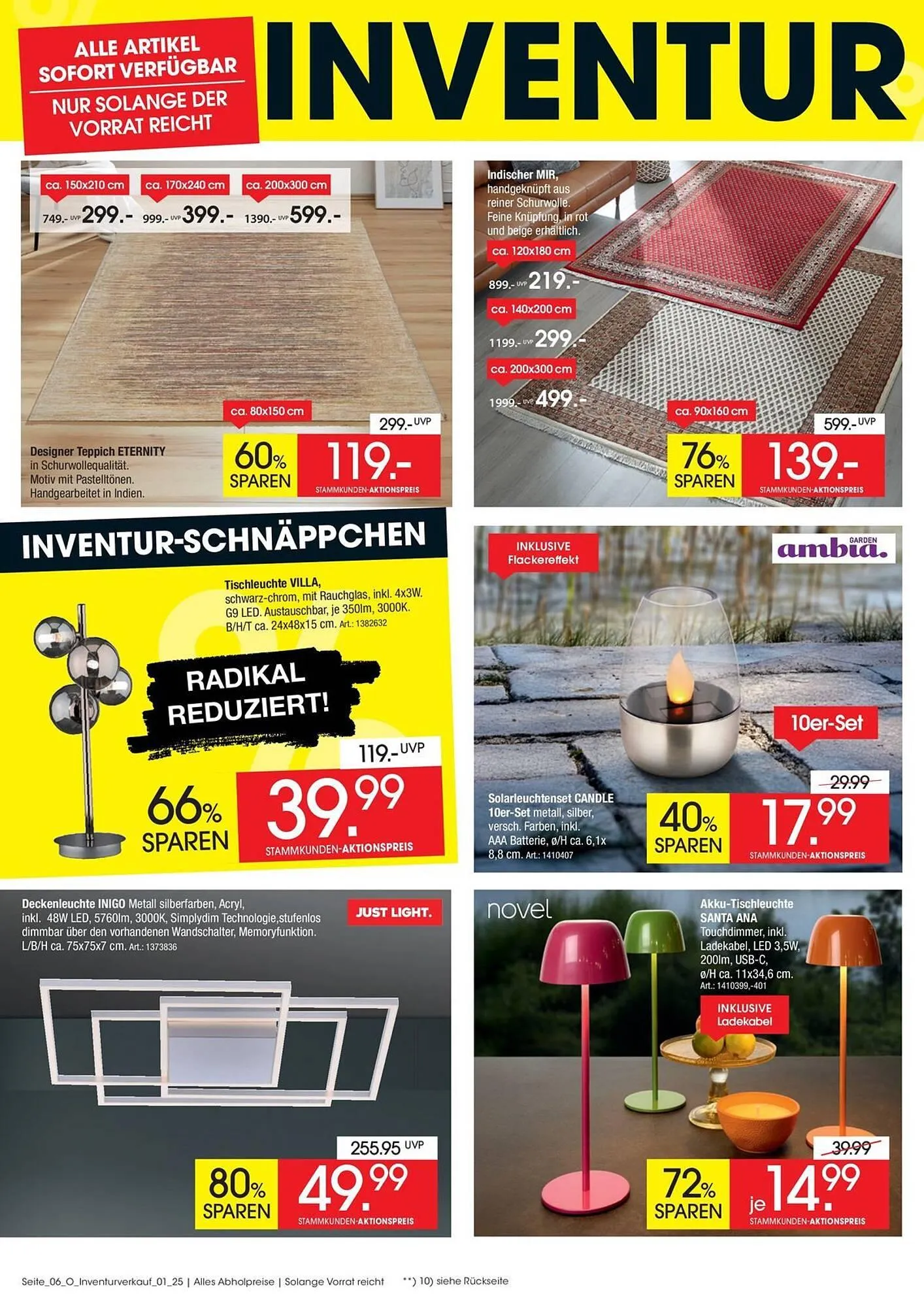 Zurbrüggen Prospekt von 31. Mai bis 6. Juni 2025 - Prospekt seite 6