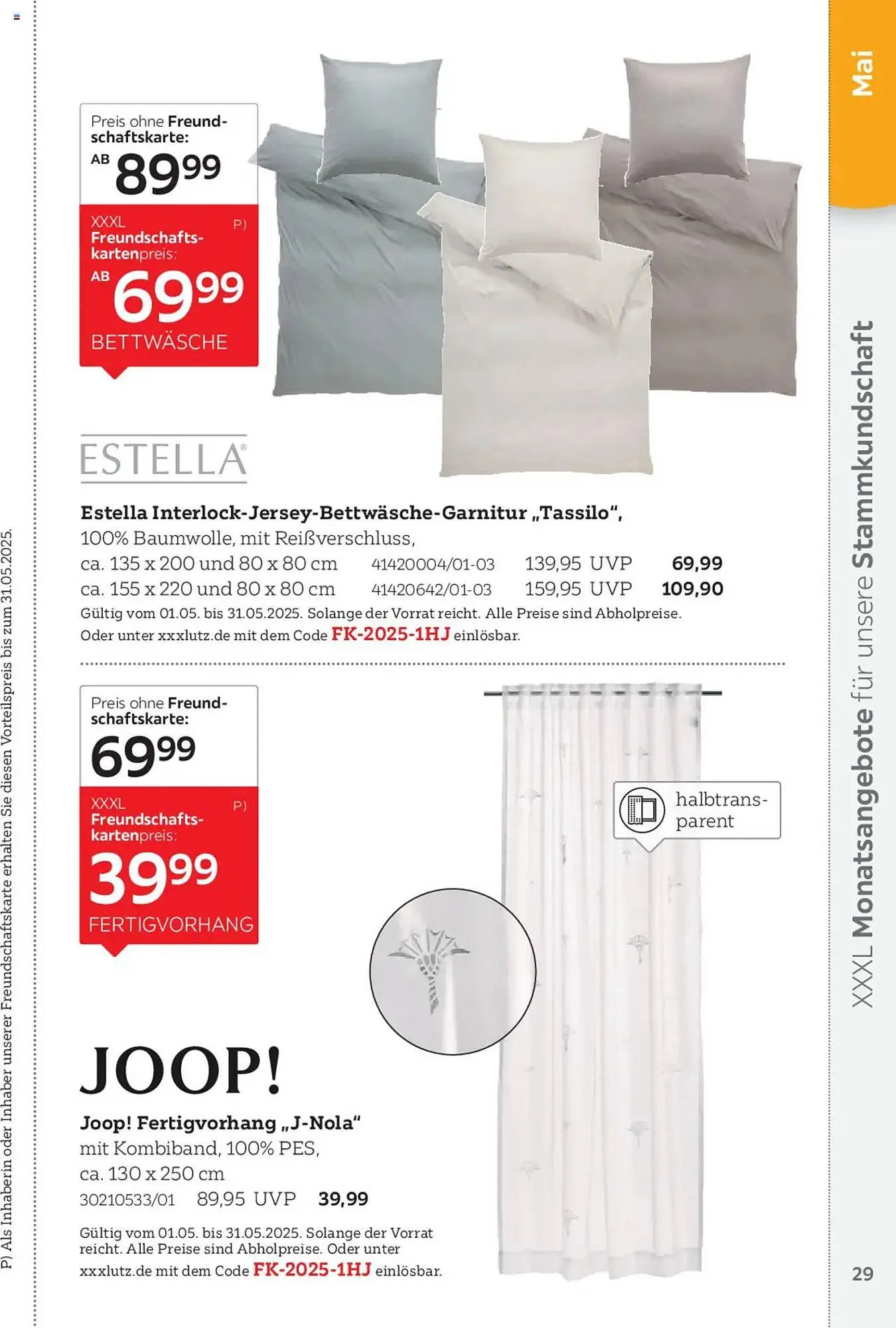 XXXLutz Prospekt von 1. Februar bis 31. Juli 2025 - Prospekt seite 29