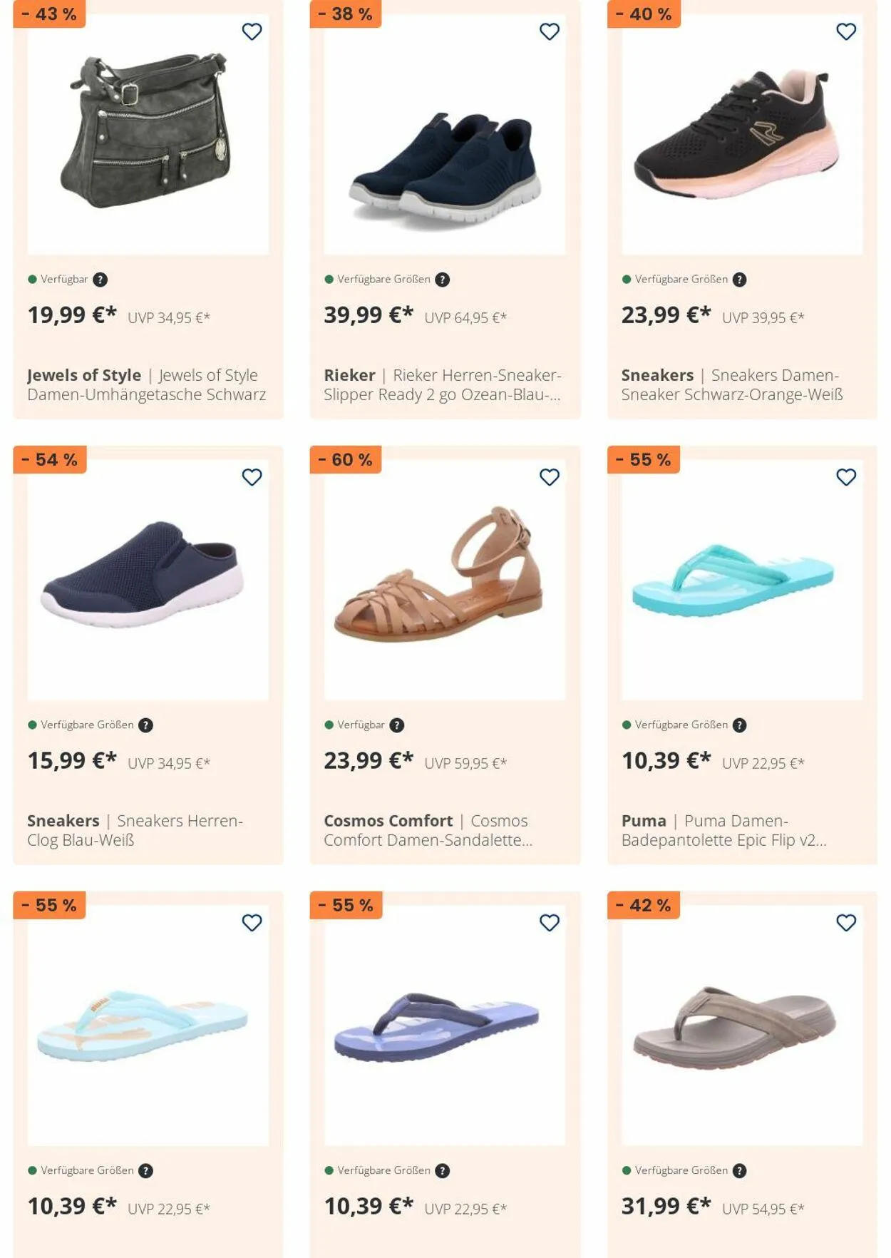 SCHUH OKAY Aktueller Prospekt von 11. August bis 20. August 2025 - Prospekt seite 8