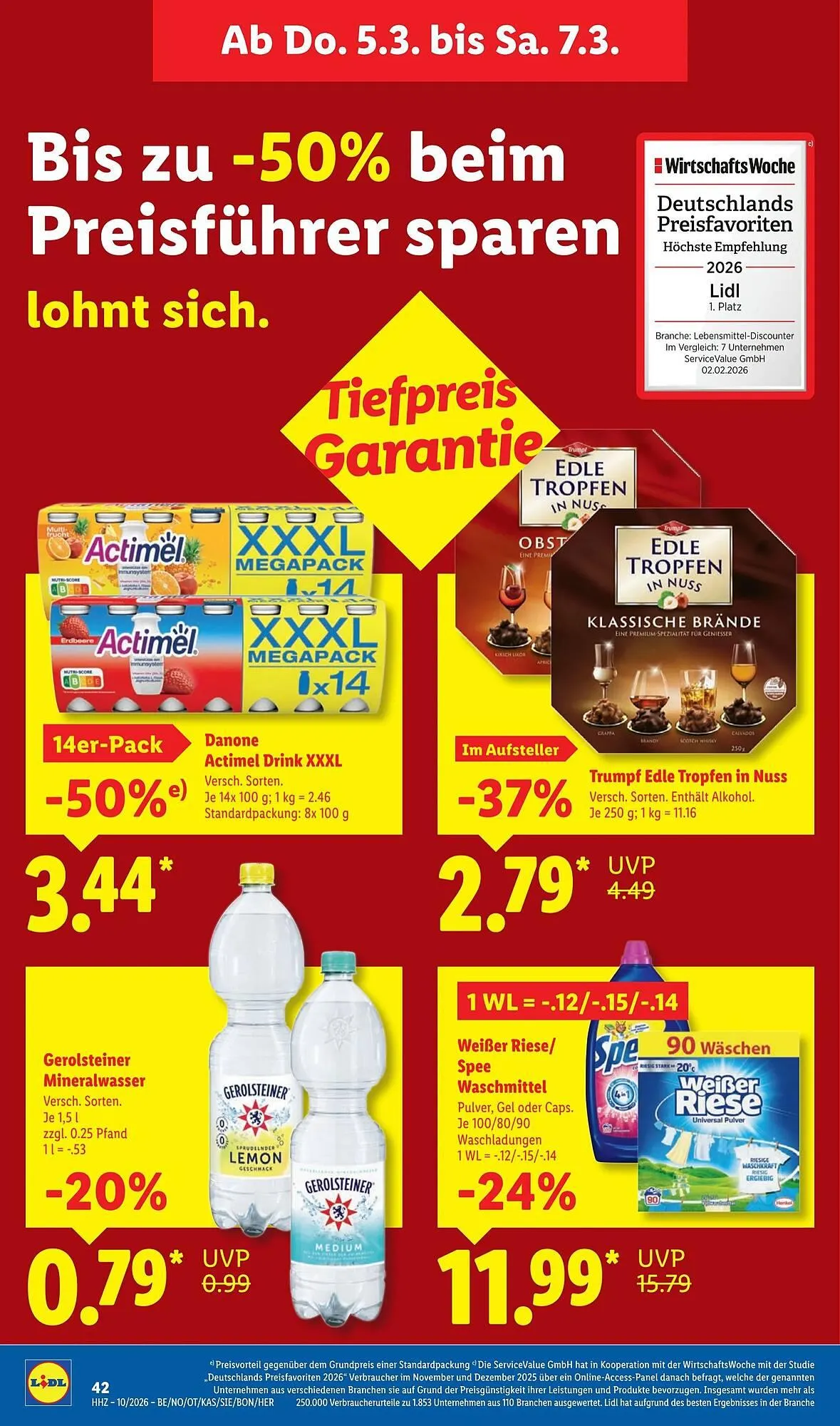 Lidl Prospekt von 2. März bis 8. März 2026 - Prospekt seite 68