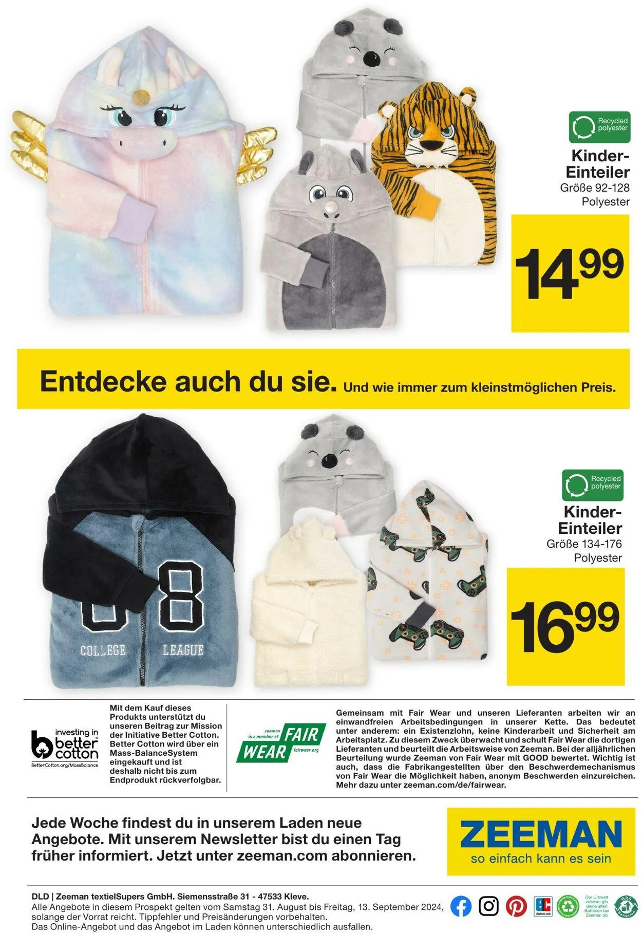 Zeeman Aktueller Prospekt von 13. November bis 27. November 2025 - Prospekt seite 24