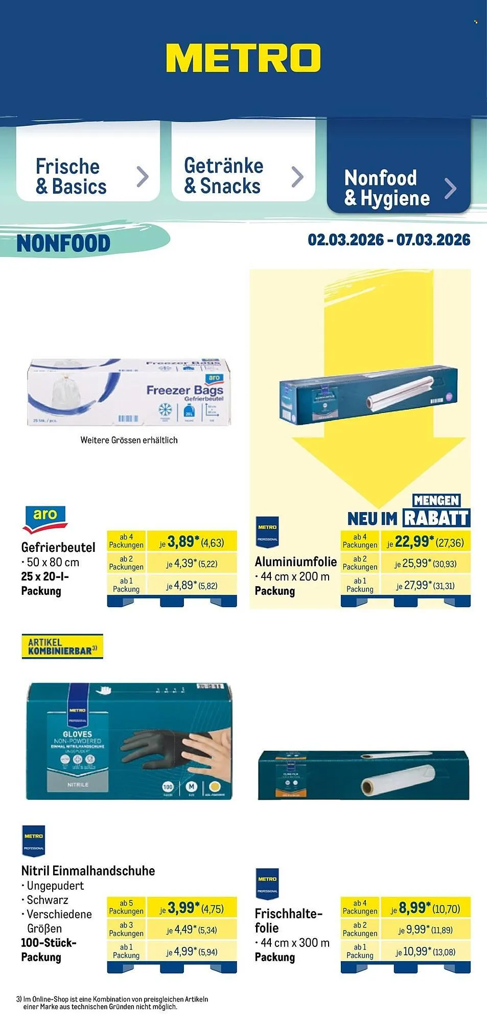 METRO Prospekt von 2. März bis 7. März 2026 - Prospekt seite 54
