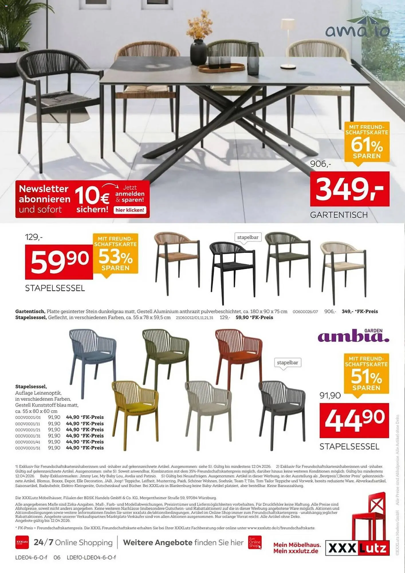 XXXLutz Prospekt von 29. März bis 12. April 2026 - Prospekt seite 6